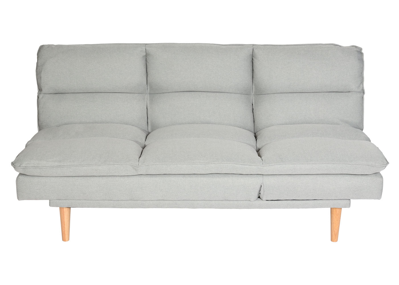 Slaapbank MCW-M79, slaapbank voor gasten, slaapfunctie ligoppervlak 180x110cm ~ stof/textiel mintgrijs