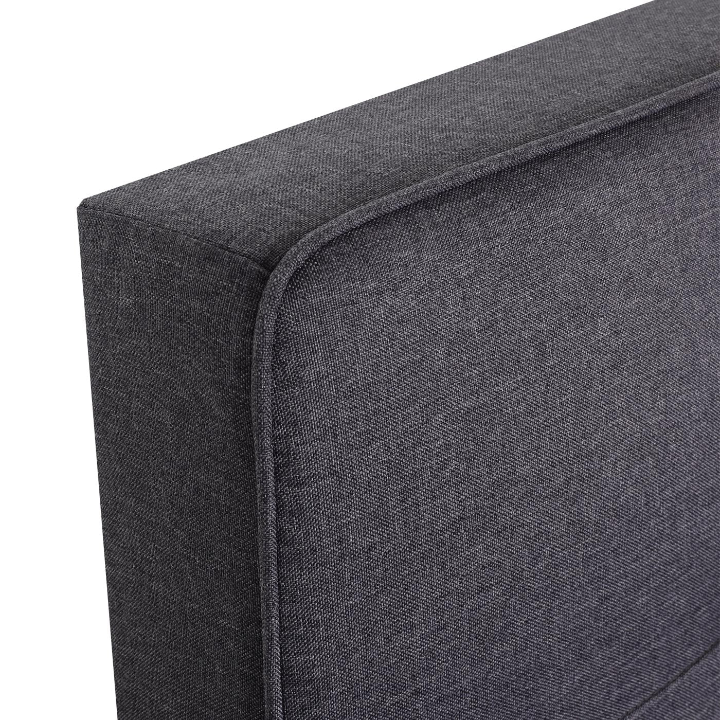 MCW-L90 fauteuil slaapbank, inklapbare fauteuil slaapbank logeerbed, ligvlak 197x103cm stof/textiel ~ donkergrijs