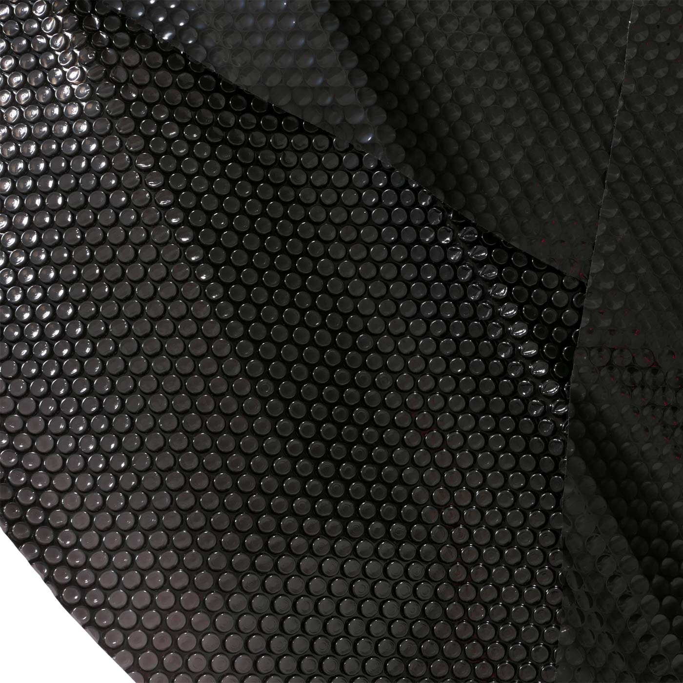 Zwembadafdekking Warmtezeil Afdekzeil Zonnezeil Zonnezeil, dikte: 400 µm ~ rond 3,66m zwart