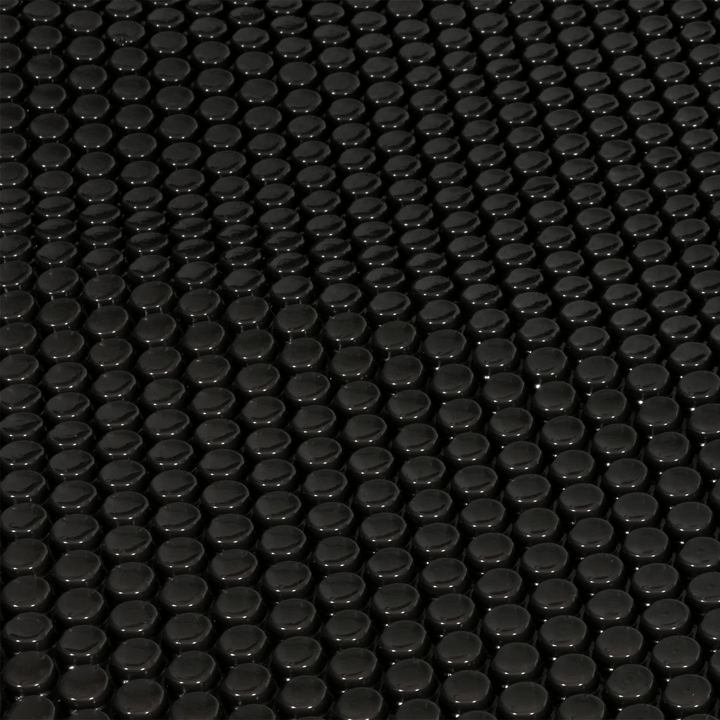Zwembadafdekking Warmtezeil Afdekzeil Zonnezeil Zonnezeil, dikte: 400 µm ~ rond 4,88m zwart