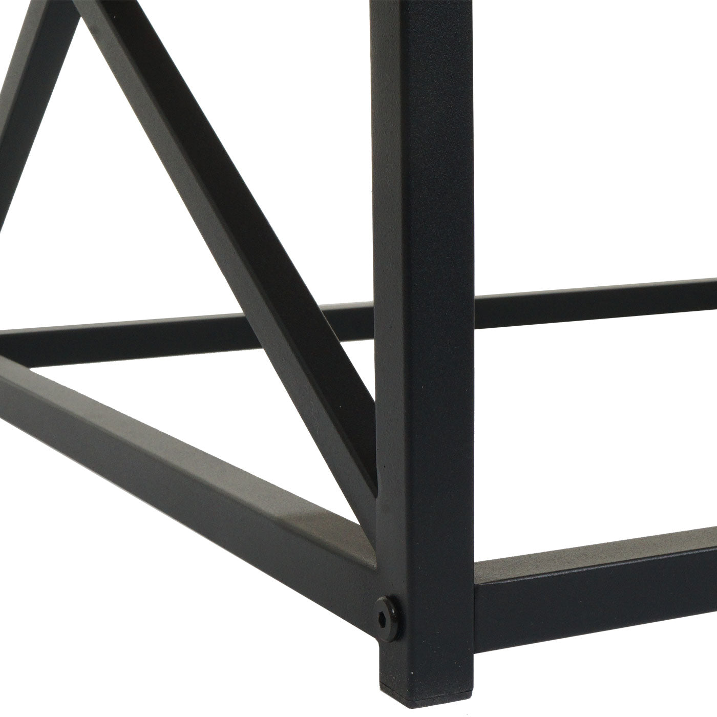 Salontafel MCW-A27, woonkamertafel bijzettafel sofatafel, metalen 3D structuur 44x110x60cm, wild eiken look