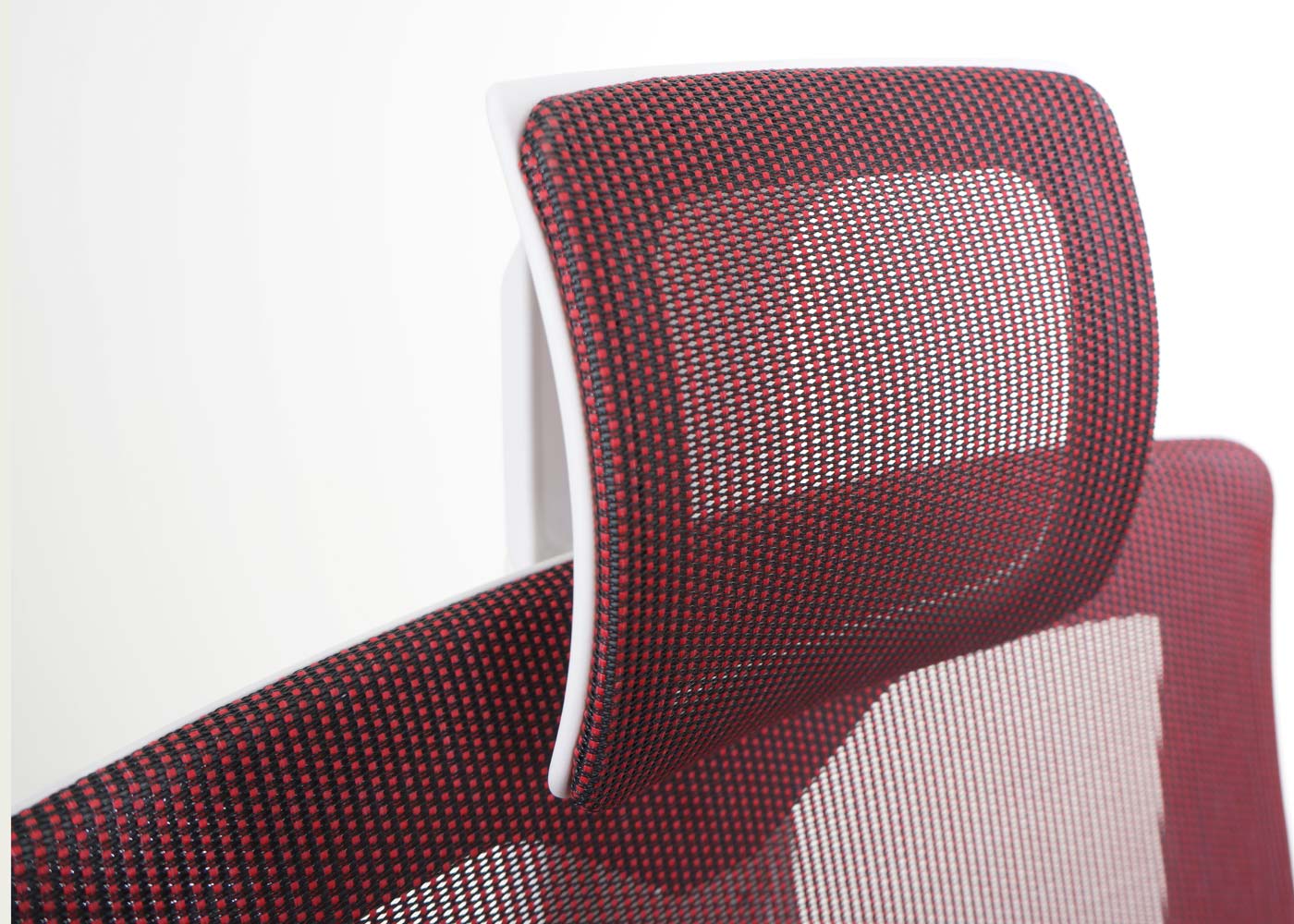 Bureaustoel MERRYFAIR Wau 2, bureaustoel draaistoel, bekleed/mesh, ergonomisch ~ rood