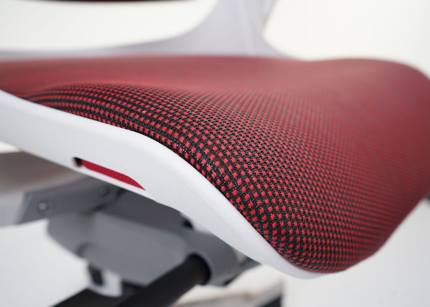 Bureaustoel MERRYFAIR Wau 2, bureaustoel draaistoel, bekleed/mesh, ergonomisch ~ rood