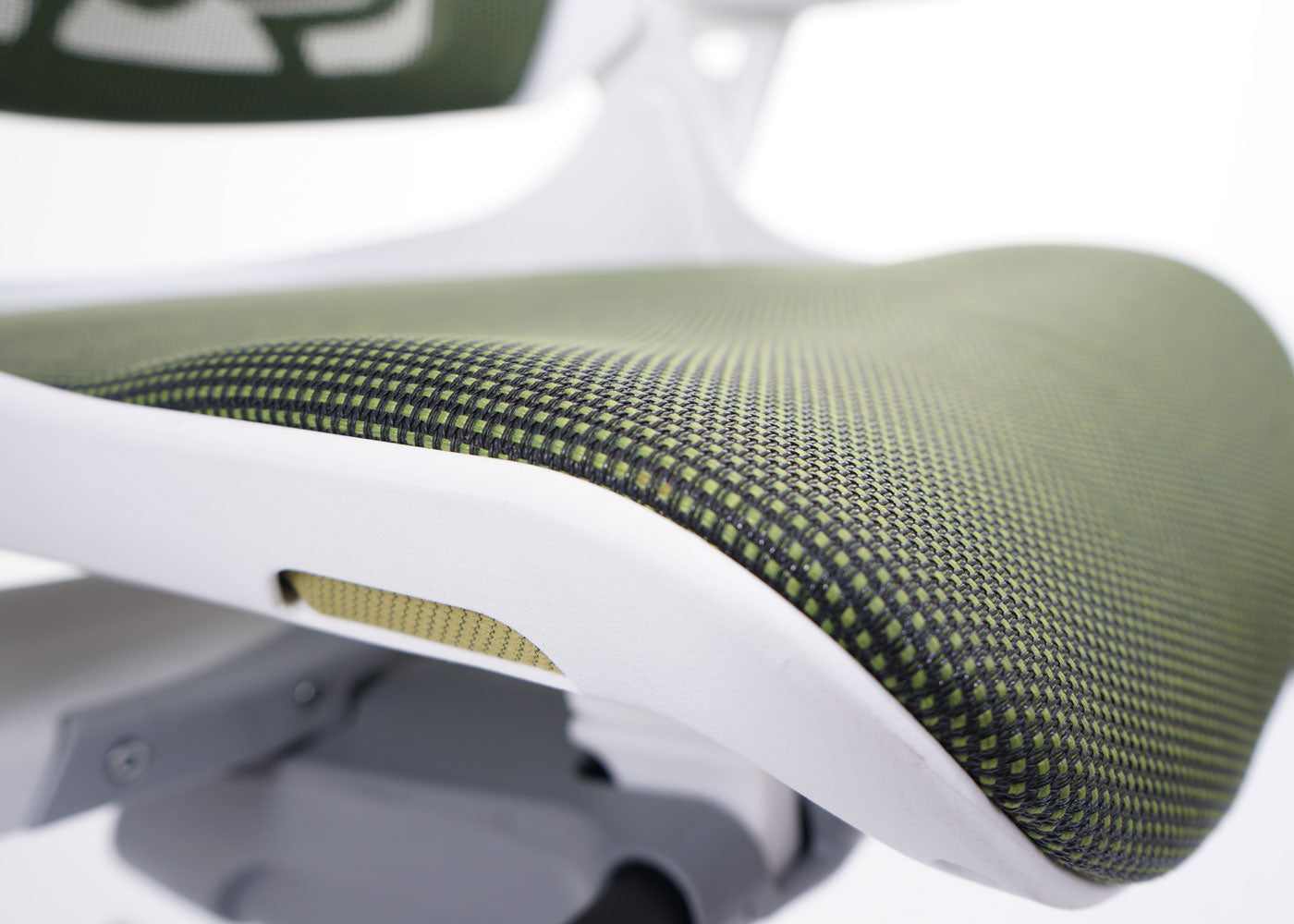 Bureaustoel MERRYFAIR Wau 2, bureaustoel draaistoel, bekleed/mesh, ergonomisch ~ groen