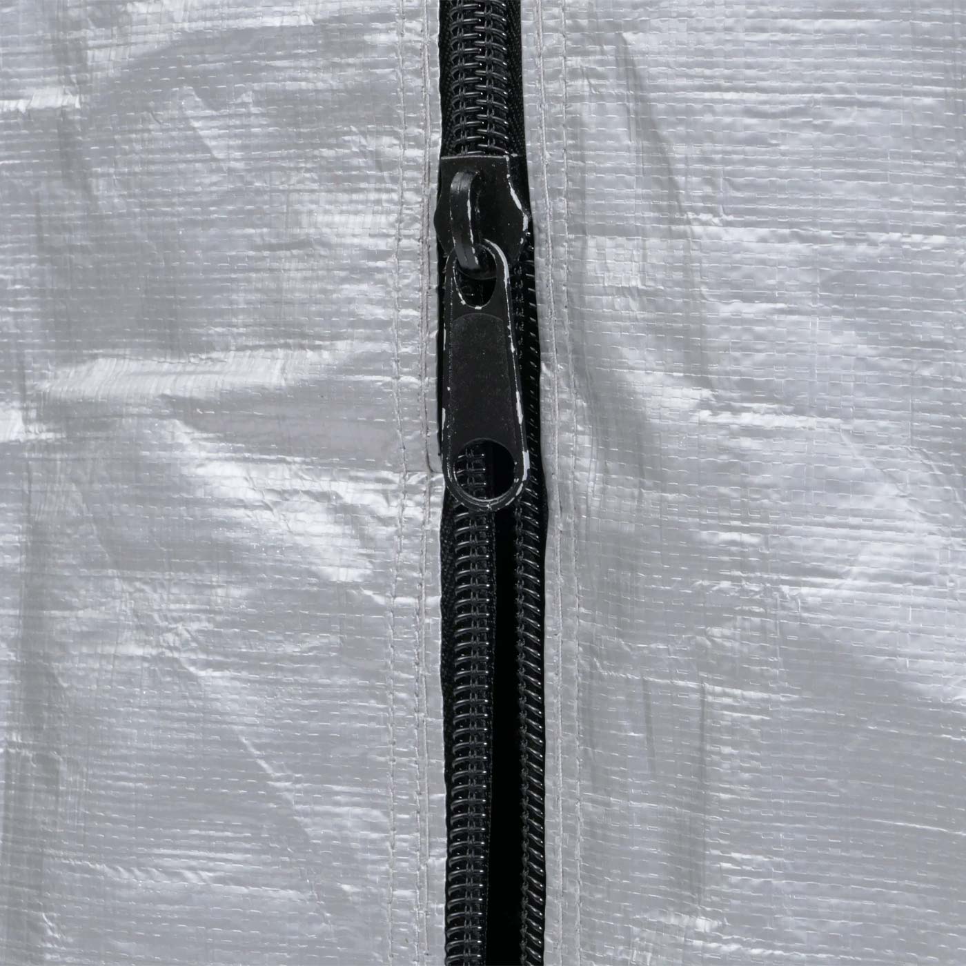 Tuinhuisje MCW-N61, tuinhuisje gereedschap tuinhuisje, aluminium UV-bescherming waterdicht, 201x157x201cm ~ zilver