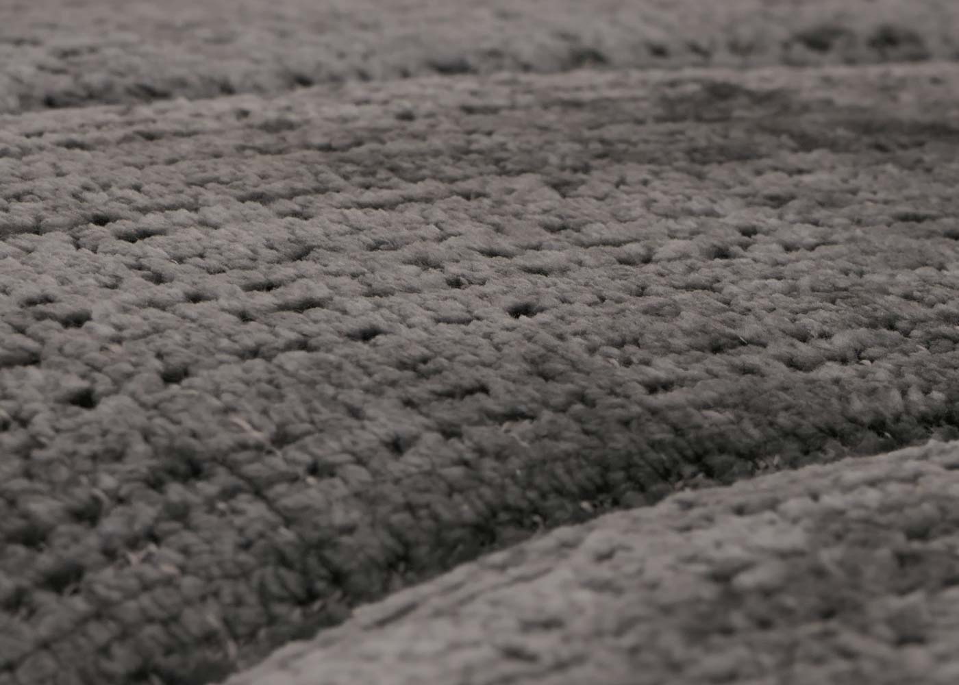 Schommelstoel MCW-K10, relaxfauteuil, hout MVG stof/textiel chenille (465g/m²) ~ donkergrijs, frame naturel