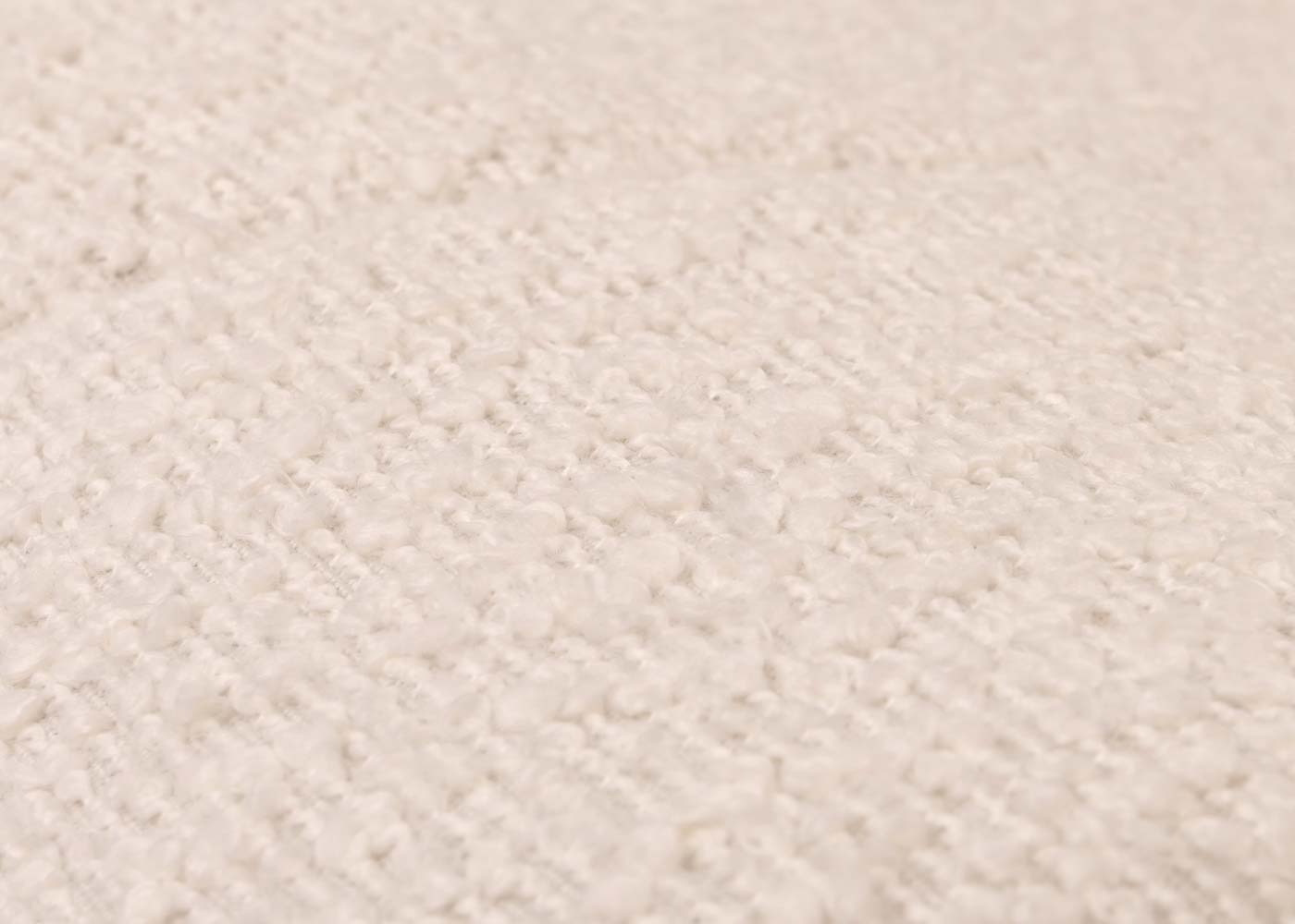 Schommelstoel MCW-K10, relaxfauteuil, hout MVG stof/textiel bouclé (450g/m²) ~ crème, frame naturel
