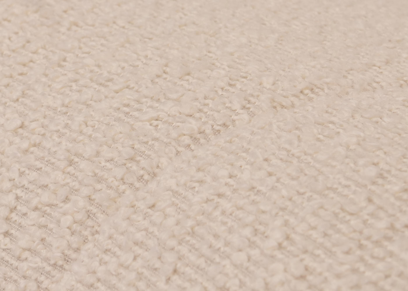 Schommelstoel MCW-K10, relaxfauteuil, hout MVG stof/textiel bouclé (450g/m²) ~ beige, frame naturel
