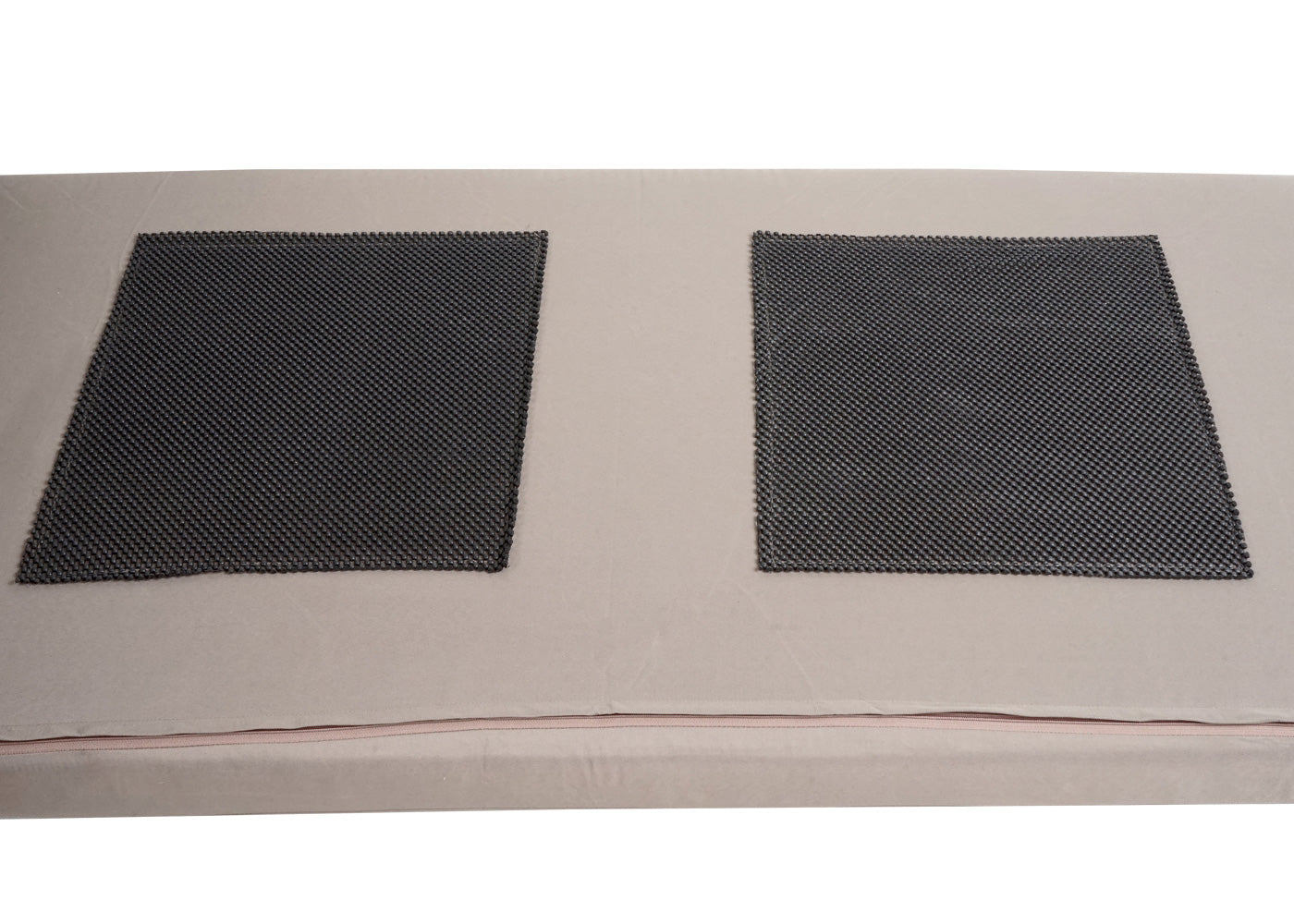 Kussen voor bank, bankkussen zitkussen wasbaar, stof/textiel 213x64cm ~ lichtbruin