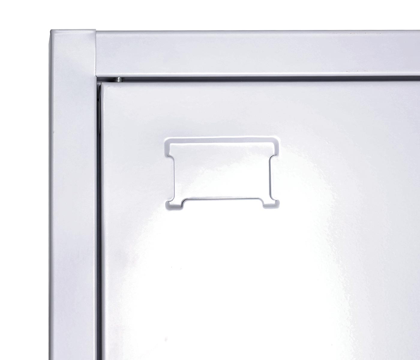 Archiefkast MCW-L60, stalen multifunctionele kast, locker kledingstang afsluitbaar, metaal 185x90x45cm, grijs
