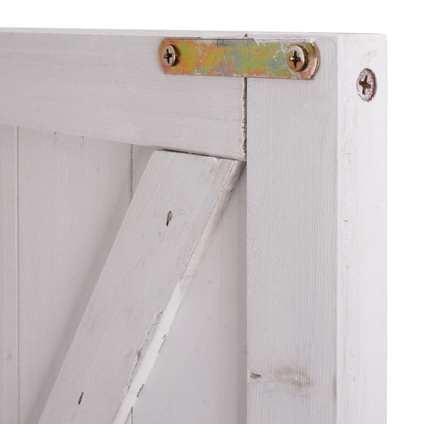 Tuinkast met werkblad MCW-L69, planttafel, outdoor sparrenhout MVG-gecertificeerd 86x104x52cm ~ wit