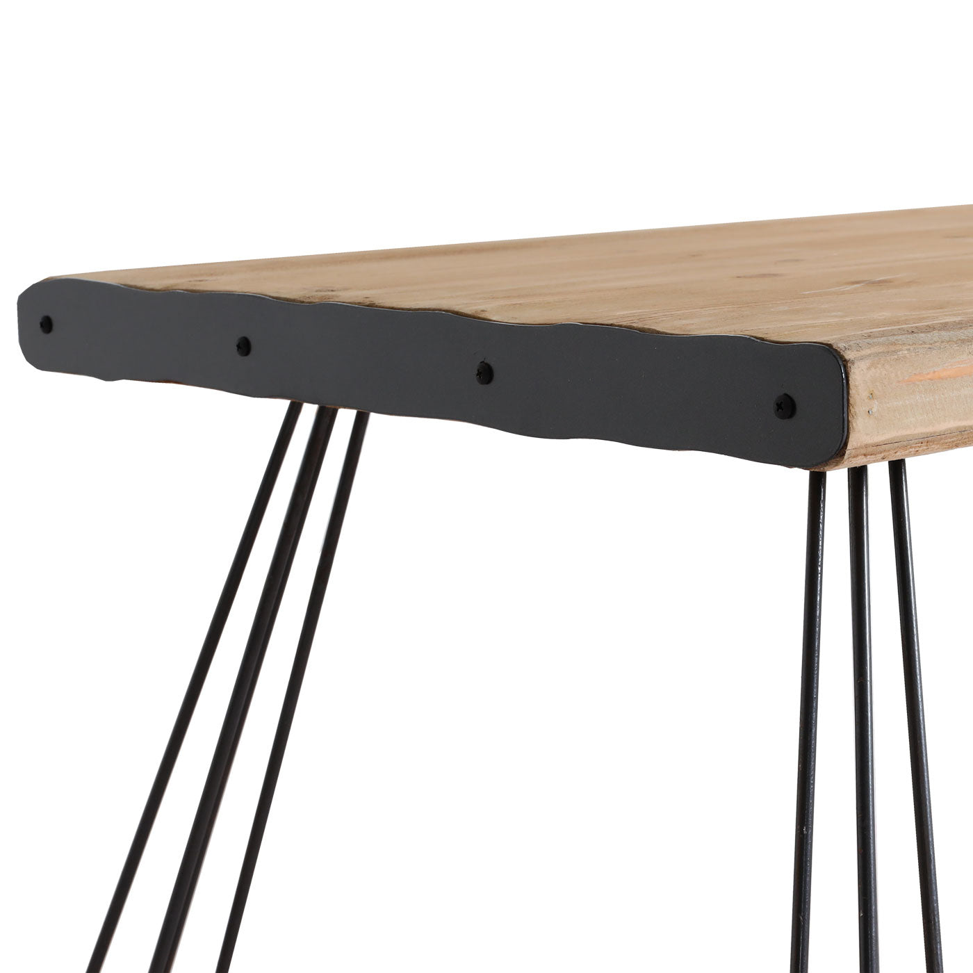 Salontafel MCW-L73, tafel woonkamer, industrieel massief hout MVG-gecertificeerd 120x60cm, naturel