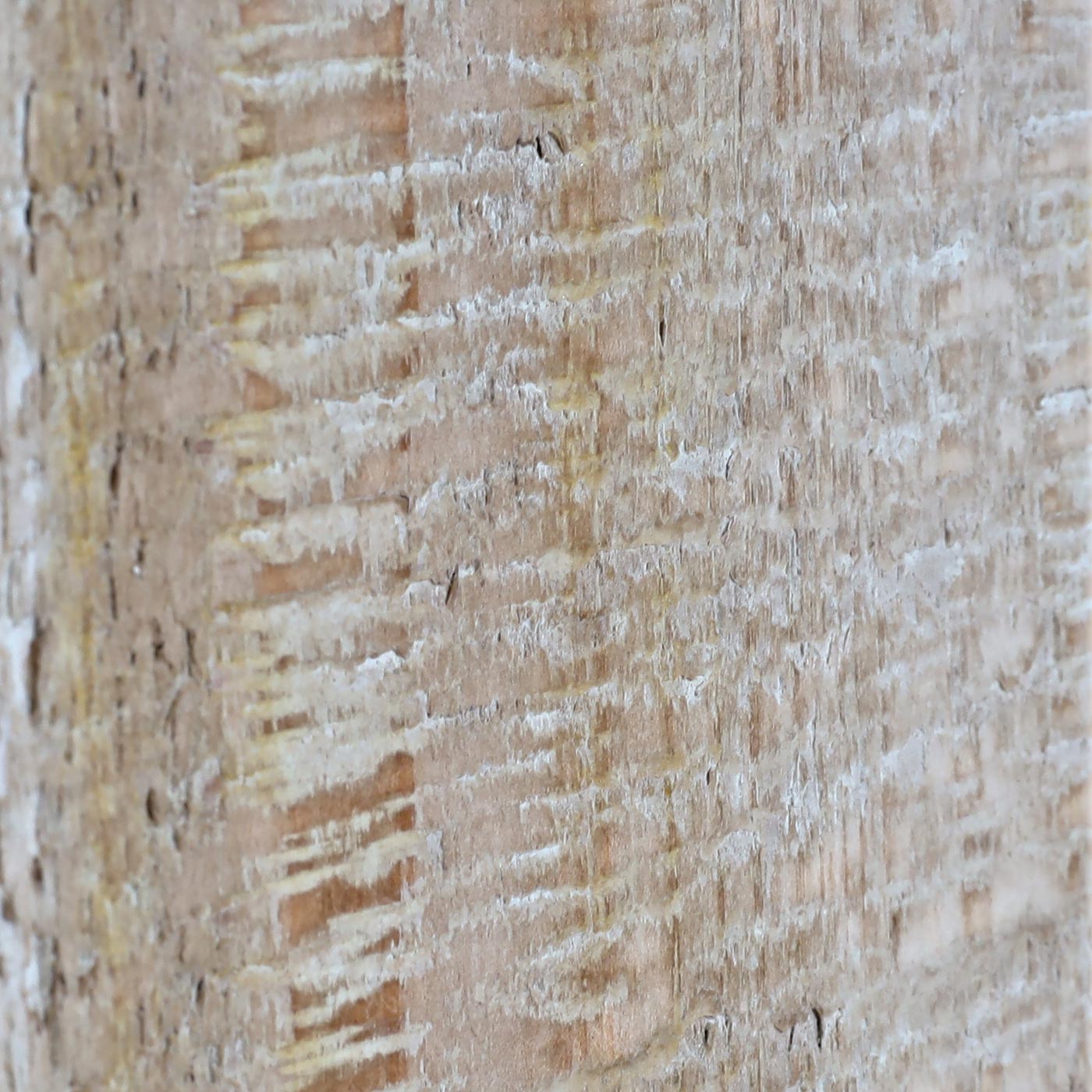Bijzettafel MCW-L76b, bloementafel, industrieel massief hout MVG-gecertificeerd 45x36x36cm, naturel met metaal look
