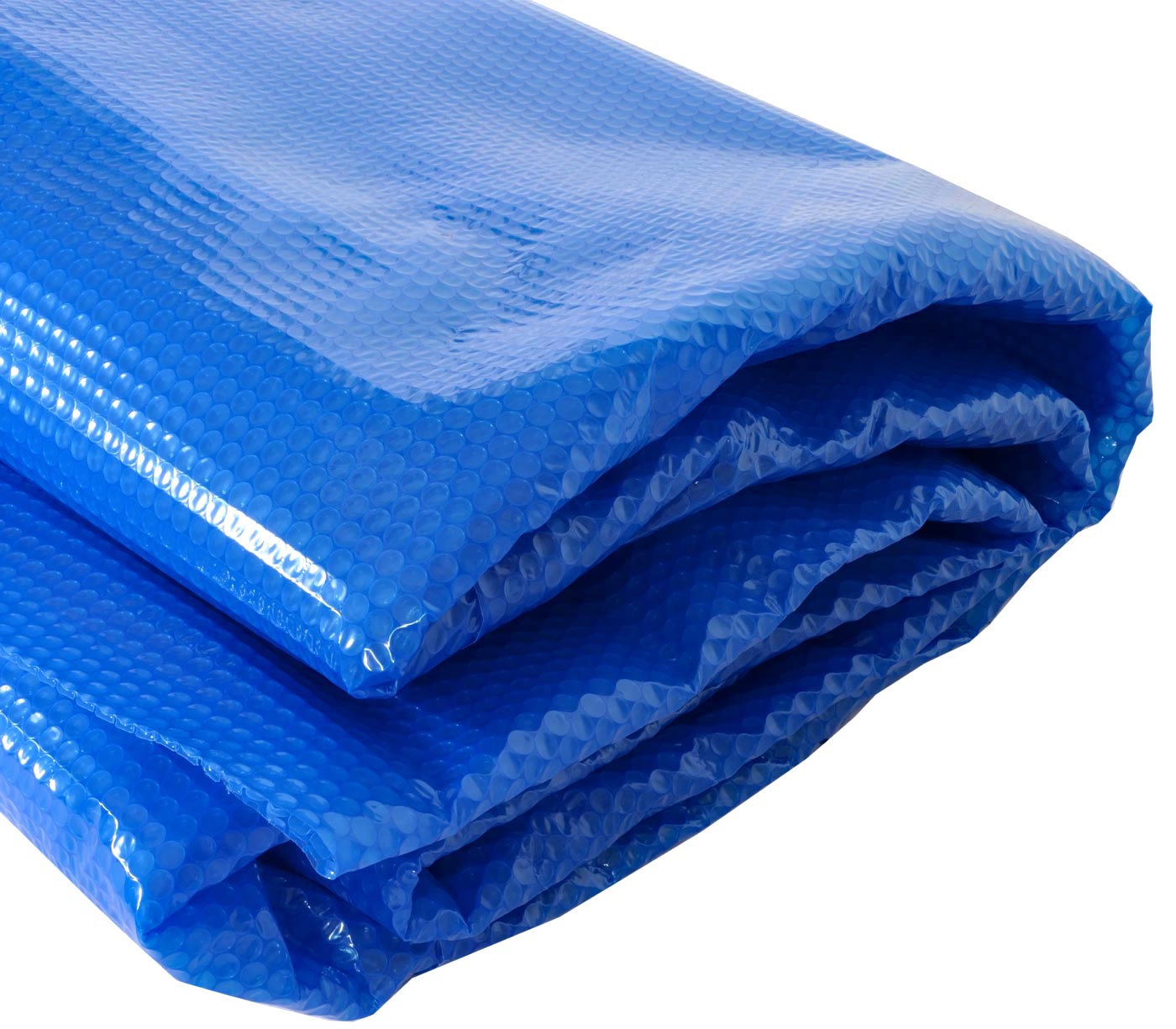 Zwembadafdekking Warmtezeil Afdekzeil Zonnezeil Zonnezeil, dikte: 400 µm ~ rechthoekig 10x5m blauw