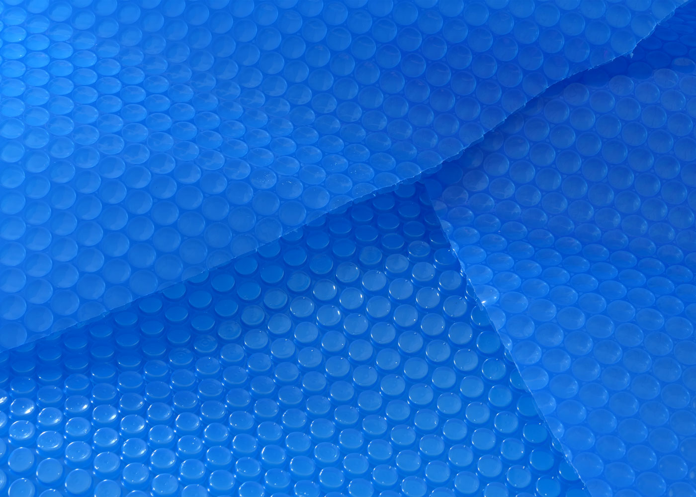 Zwembadafdekking Warmtezeil Afdekzeil Zonnezeil Zonnezeil, dikte: 400 µm ~ rond 4,57m blauw