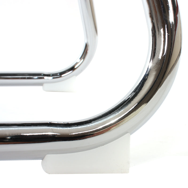 Set van 2 vergaderstoelen Ancona, bezoekersstoel, kunstleer MVG-gecertificeerd ~ zwart