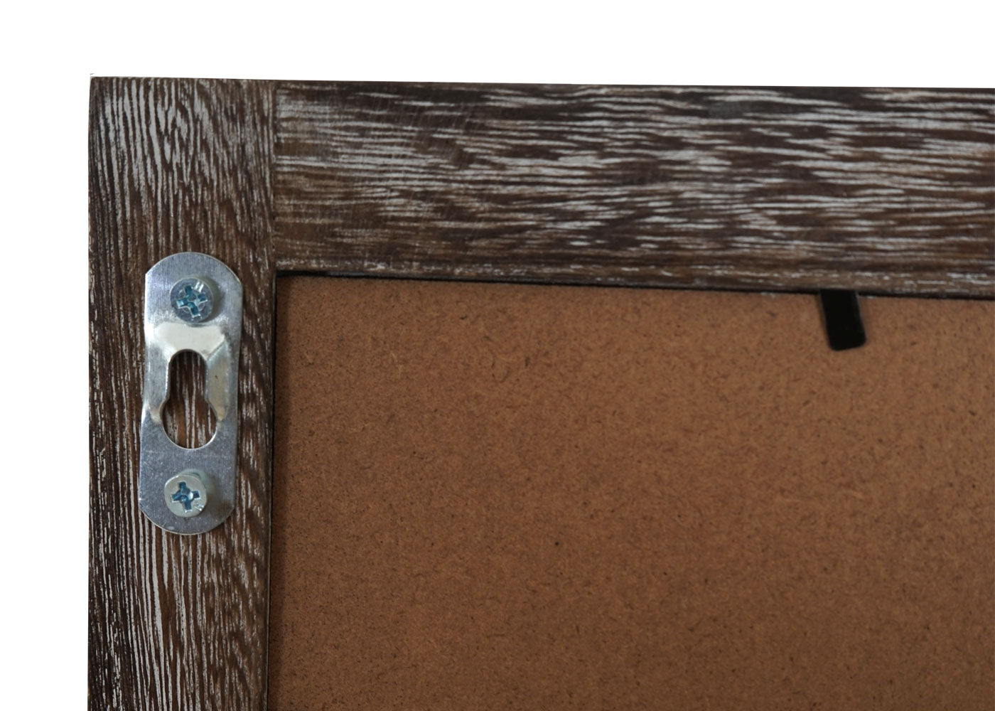 Reclamebord MCW-C51, krijtbord, 55x34x2cm, hout shabby-look vintage ~ bruin