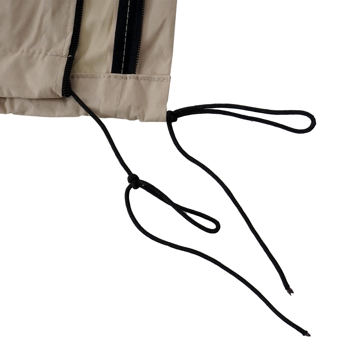 Beschermhoes MCW voor zweefparasol tot 4 m, hoes met rits ~ crème