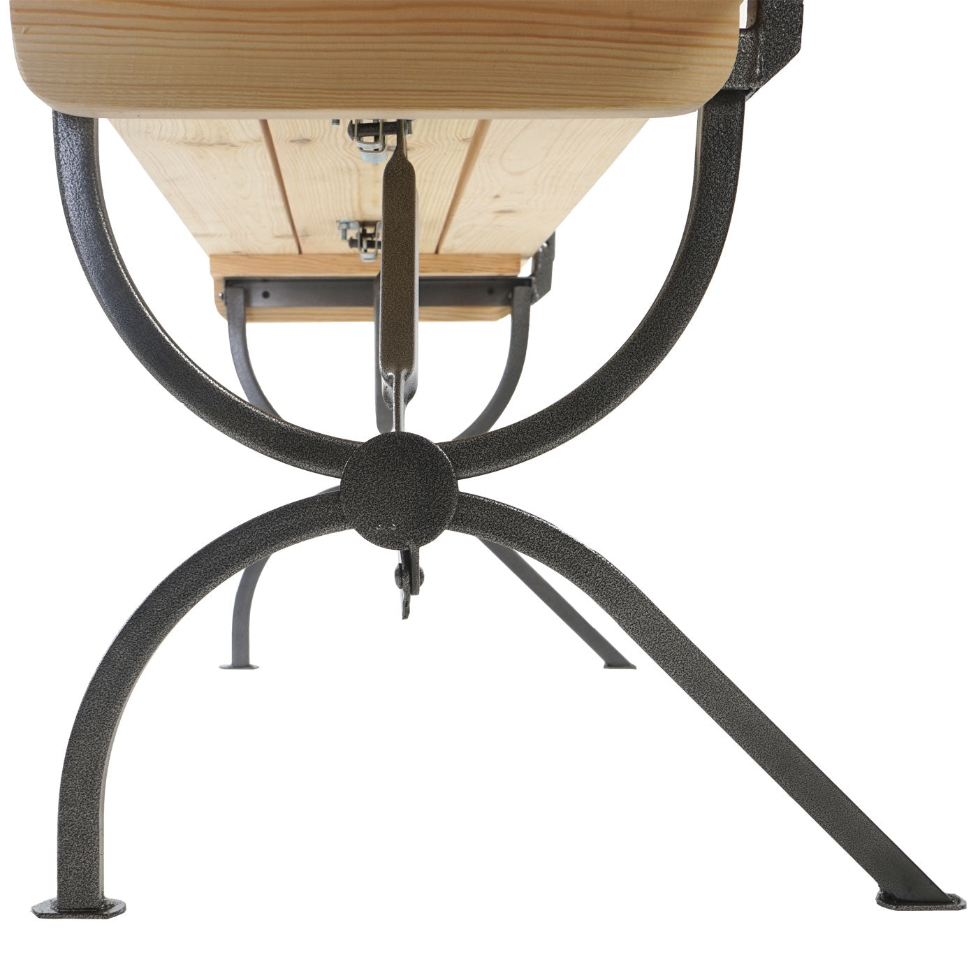 Set van 2 banken met rugleuning voor biertafelset Linz feesttent, naturel ~ 150 cm