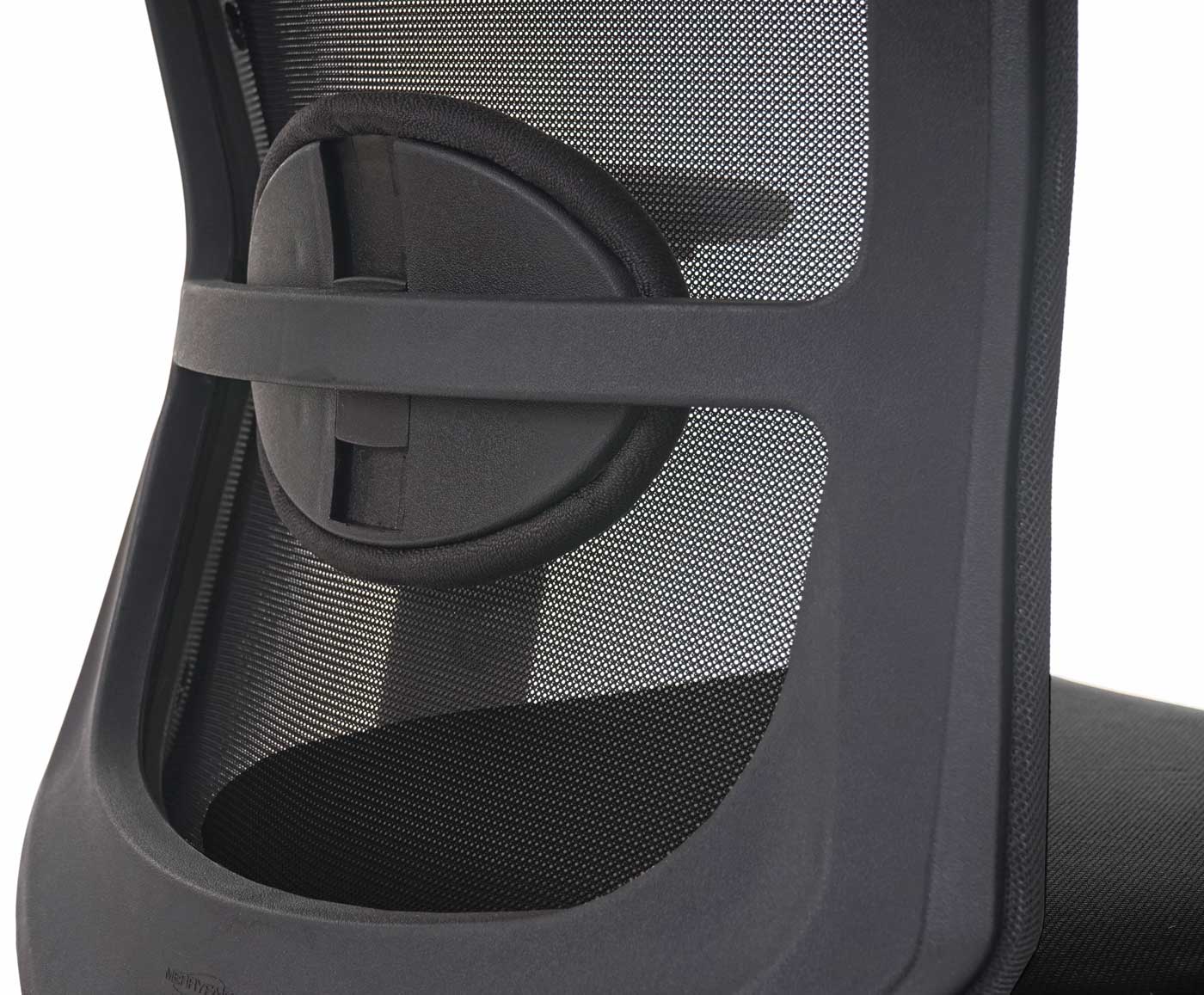 Bureaustoel MERRYFAIR Forte, bureaustoel, verschuifbare ergonomische functie ~ zwart, met hoofdsteun