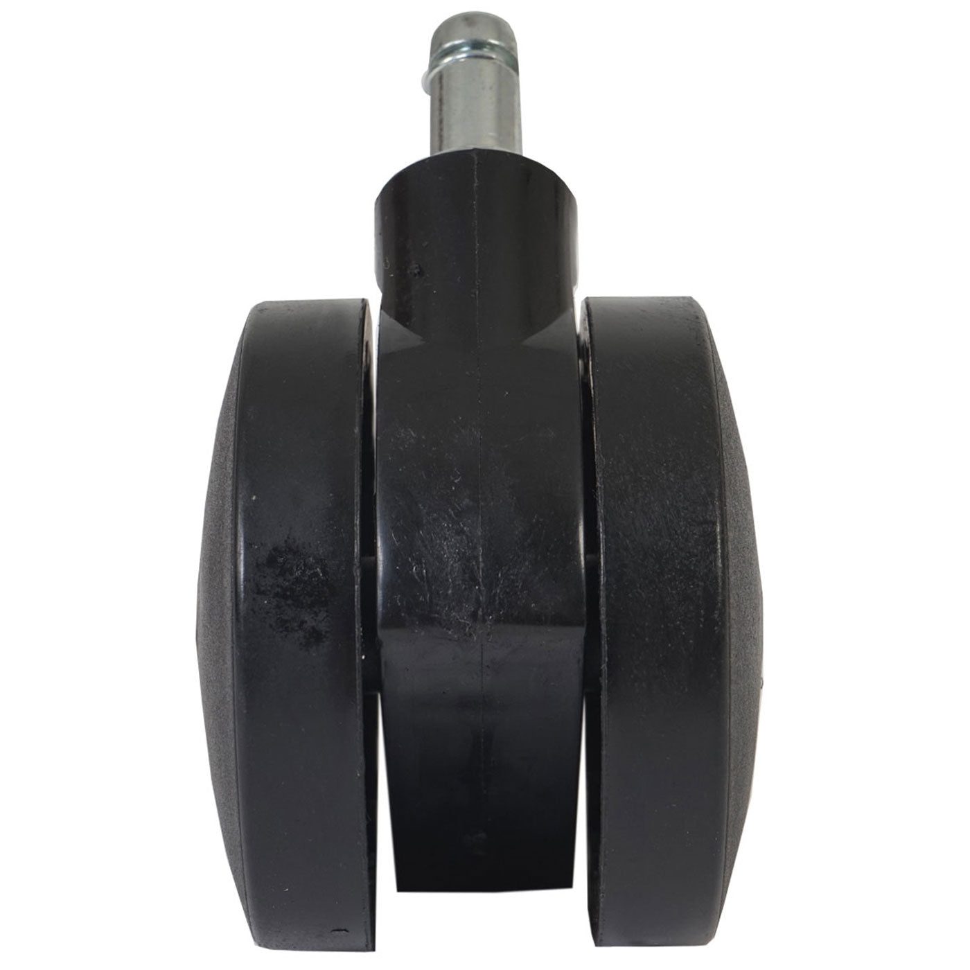 Set van 5 universele wielen T533, bureaustoelwielen, 150 kg draagvermogen, zware uitvoering Ø 11mm