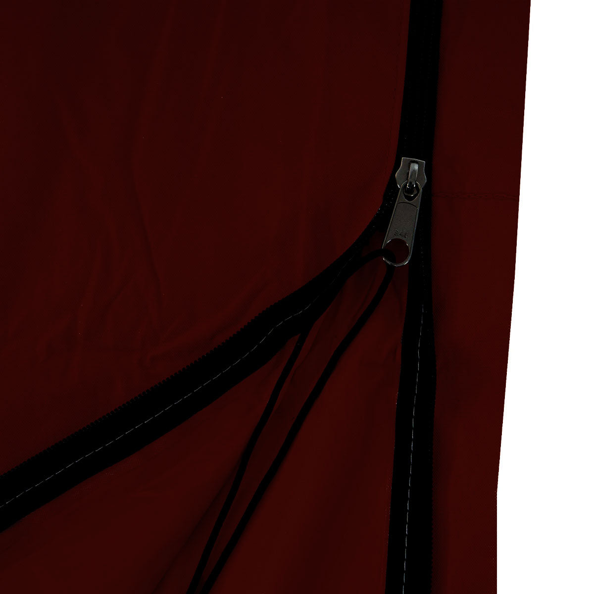 Beschermhoes MCW voor zweefparasol tot 3,5 m, hoes met rits ~ bordeaux
