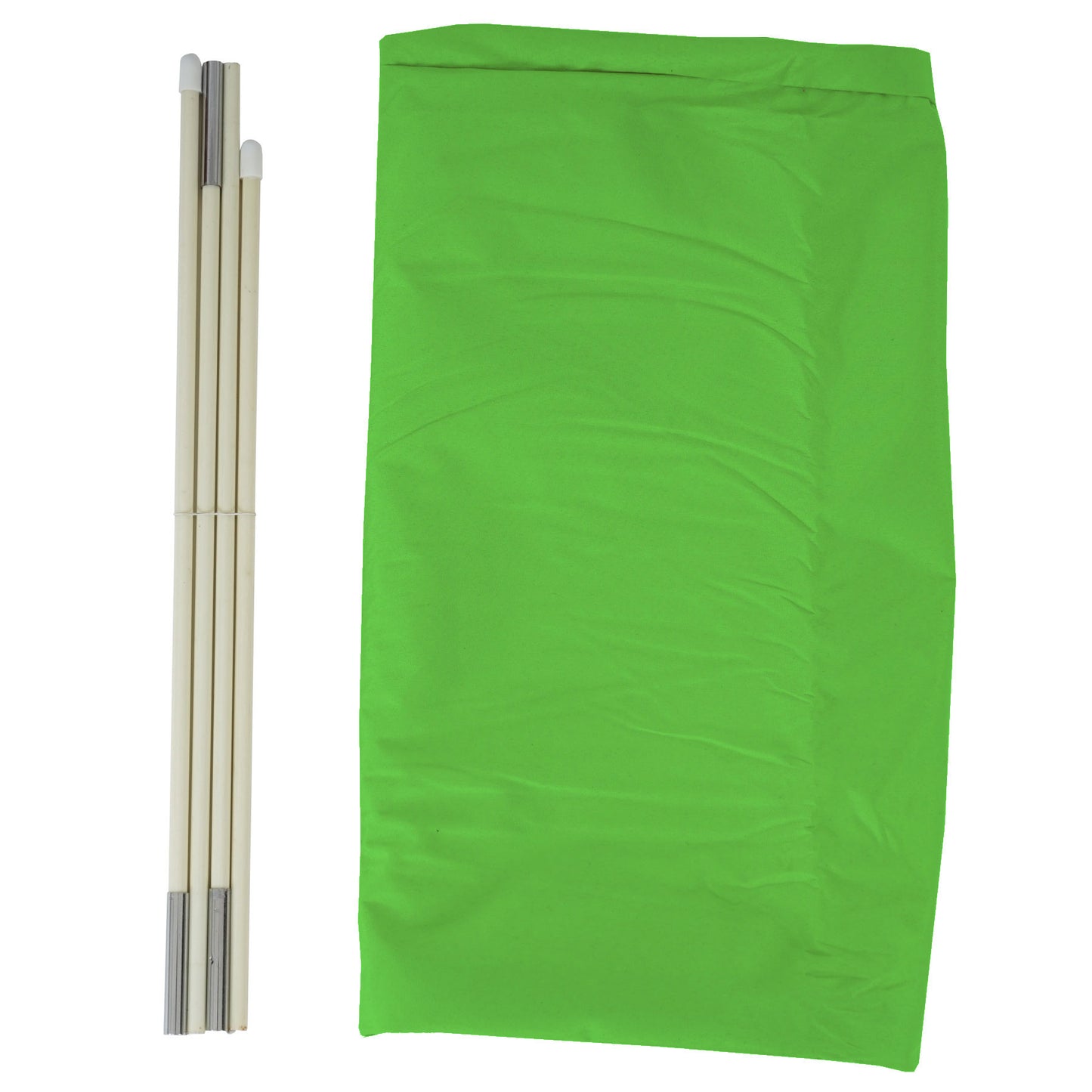 Beschermhoes MCW voor zweefparasol tot 3,5 m, hoes met rits ~ groen