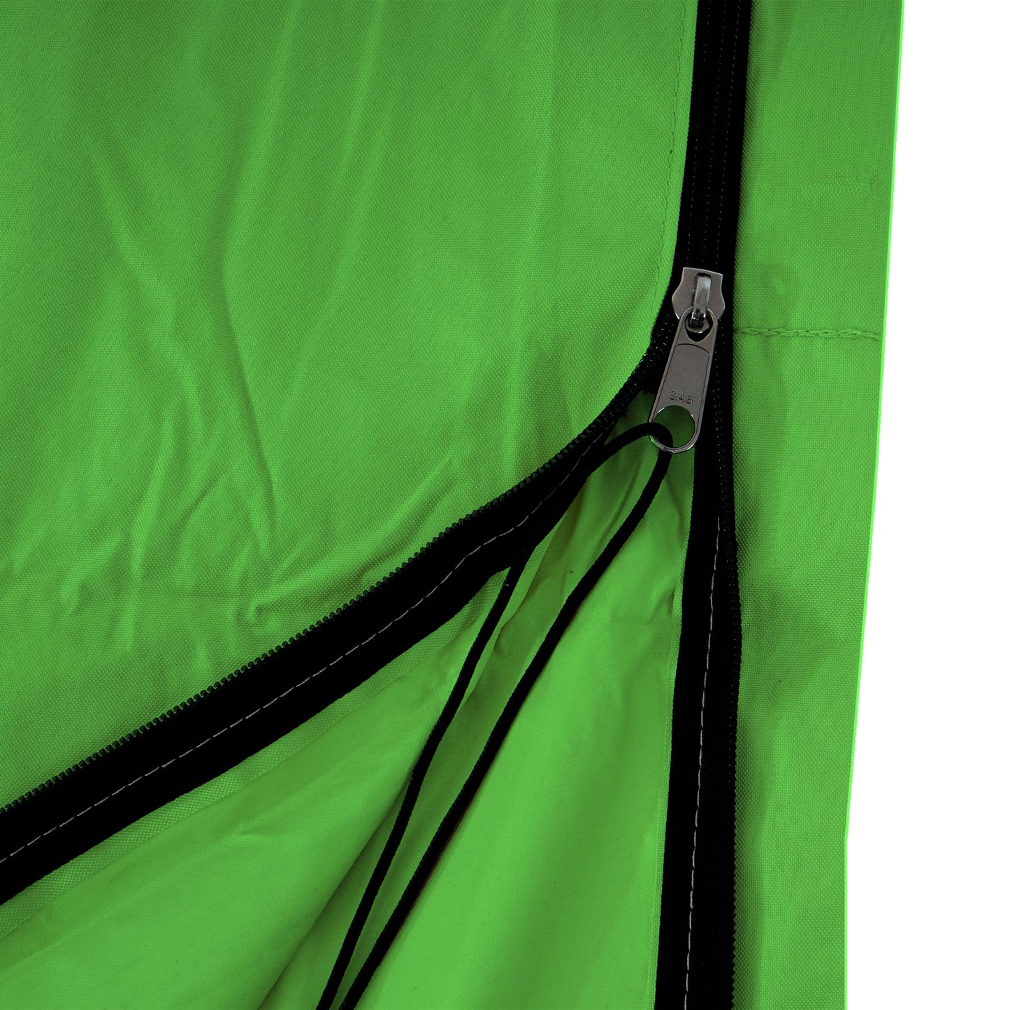 Beschermhoes MCW voor zweefparasol tot 3,5 m, hoes met rits ~ groen