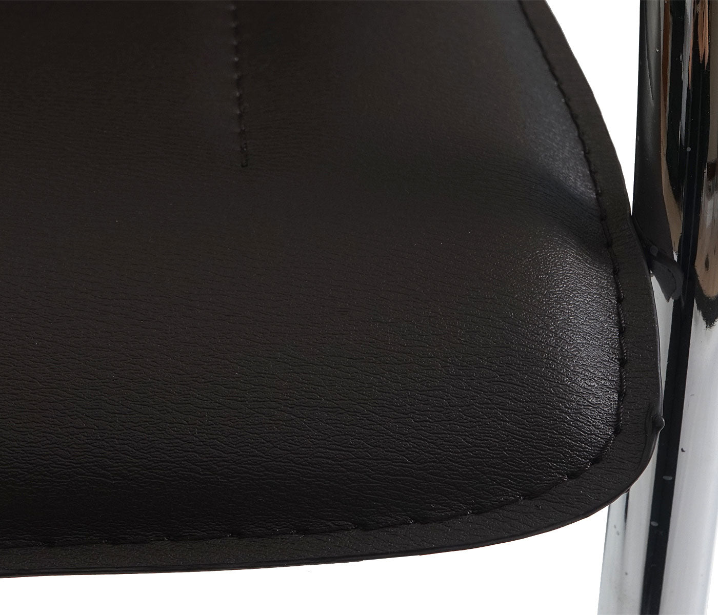 Set van 2 vergaderstoelen Samara, bezoekersstoel sledemodel ~ bruin