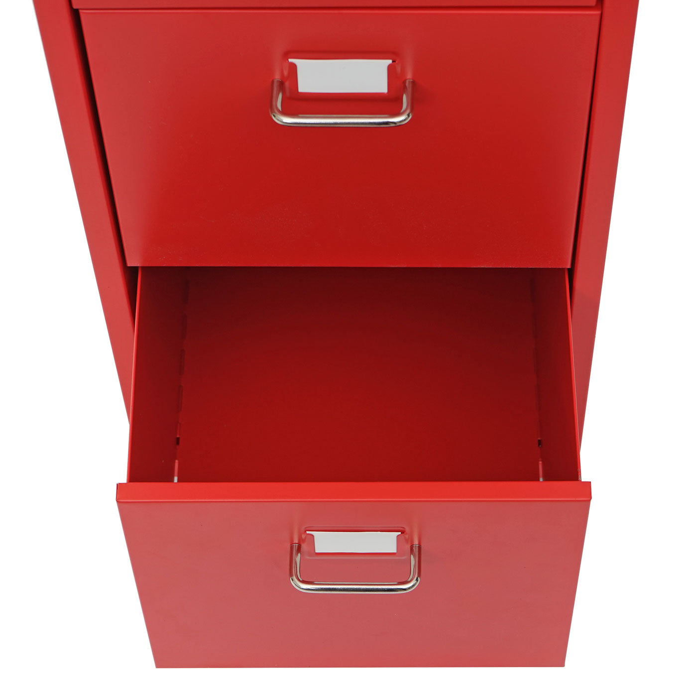 Trolley kast Boston T851, stalen ladekast, 110x28x41cm 8 laden ~ rood