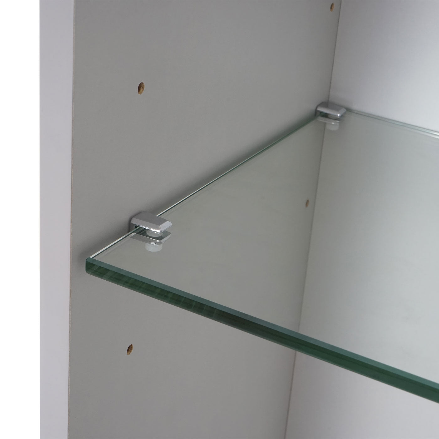 Wandkast MCW-B19, midikast hoge kast badkamermeubel, hoogglans 150x30cm ~ grijs