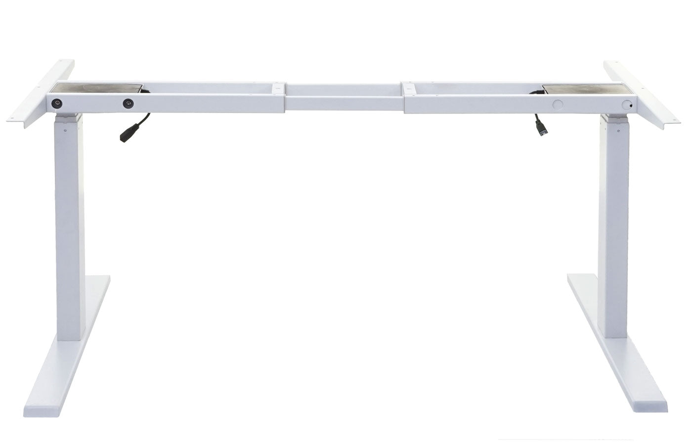 Frame MCW-D40, variabel tafelframe voor bureau, elektrisch in hoogte verstelbaar Geheugen 29kg ~ wit