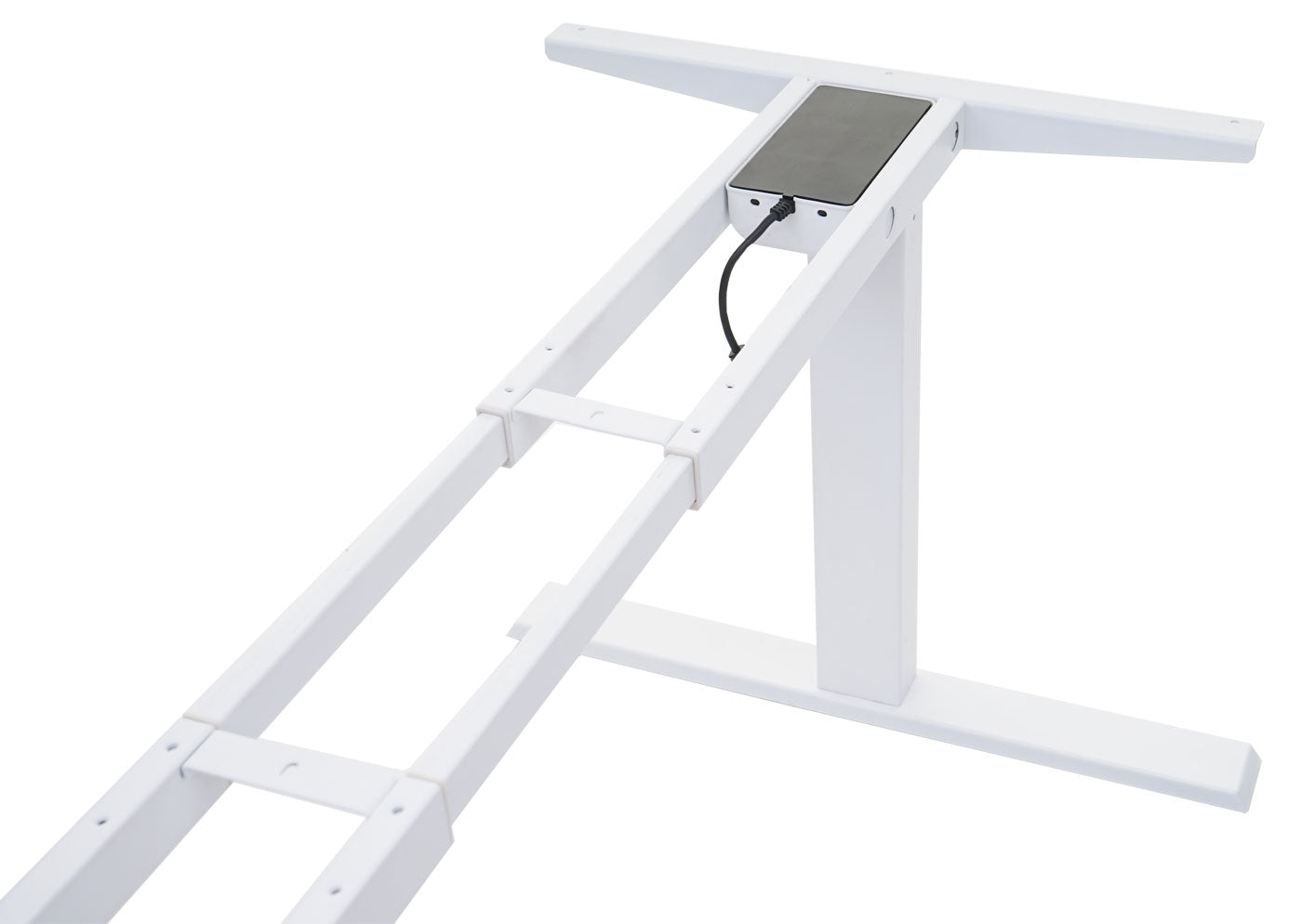 Frame MCW-D40, variabel tafelframe voor bureau, elektrisch in hoogte verstelbaar Geheugen 29kg ~ wit