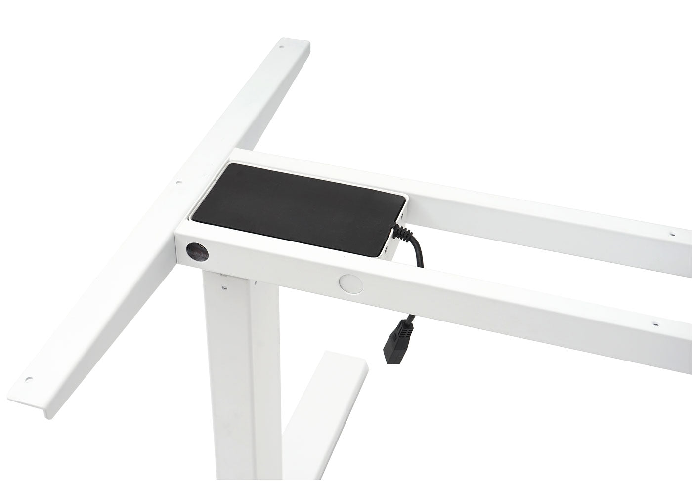 Frame MCW-D40, variabel tafelframe voor bureau, elektrisch in hoogte verstelbaar Geheugen 29kg ~ wit