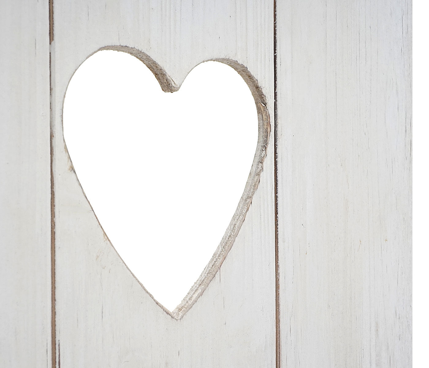 Wandplank MCW-D42, wandpaneel houten plank Legplank met manden, massief hout ~ wit shabby, 70x40x10cm
