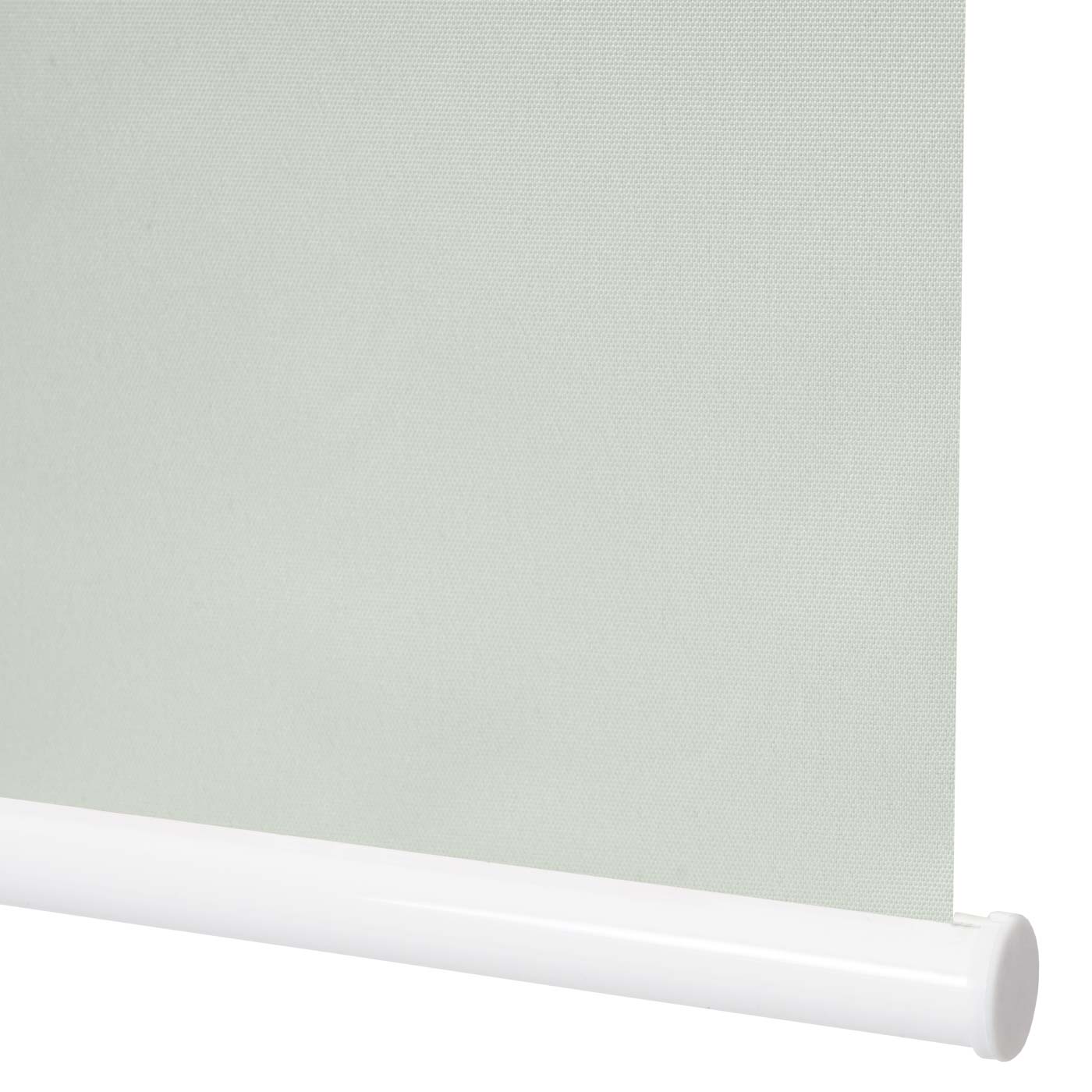 Set van 2 rolgordijnen MCW-D52, raamrolgordijn zijdelings uittrekbaar, 120x230cm ondoorzichtige zonwering ~ crème