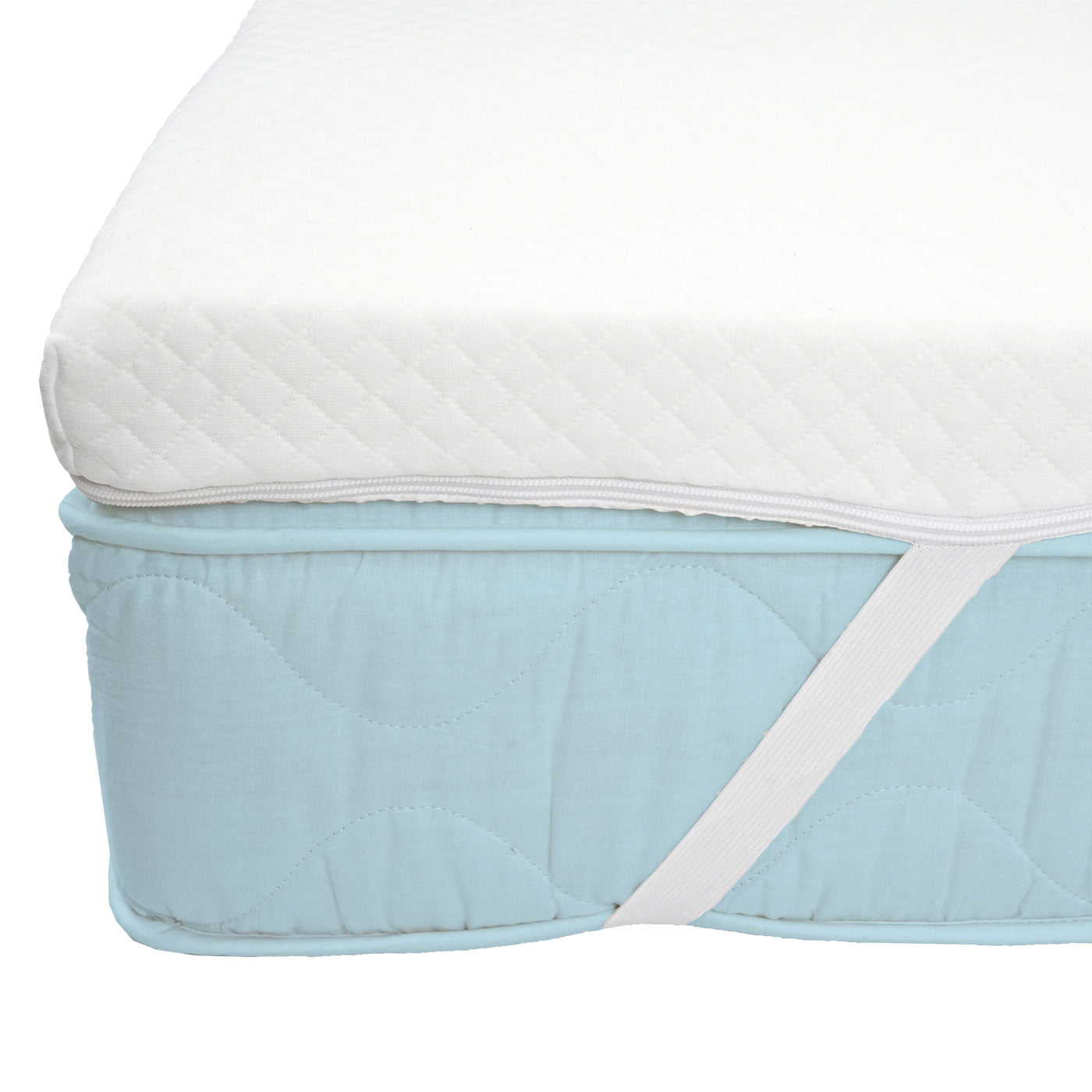 6cm koudschuim matras topper MCW-E63, topper matras topper matrasbeschermer ~ 180x200cm