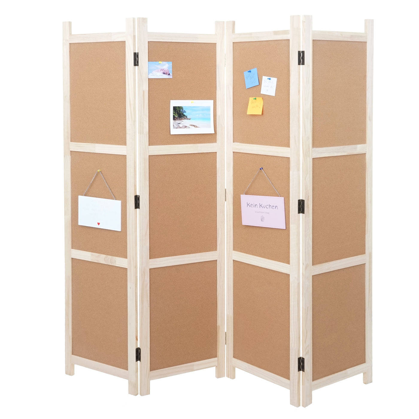 Bureau MCW-E94, bureau computerbureau met scheidingswand prikbord privacyscherm