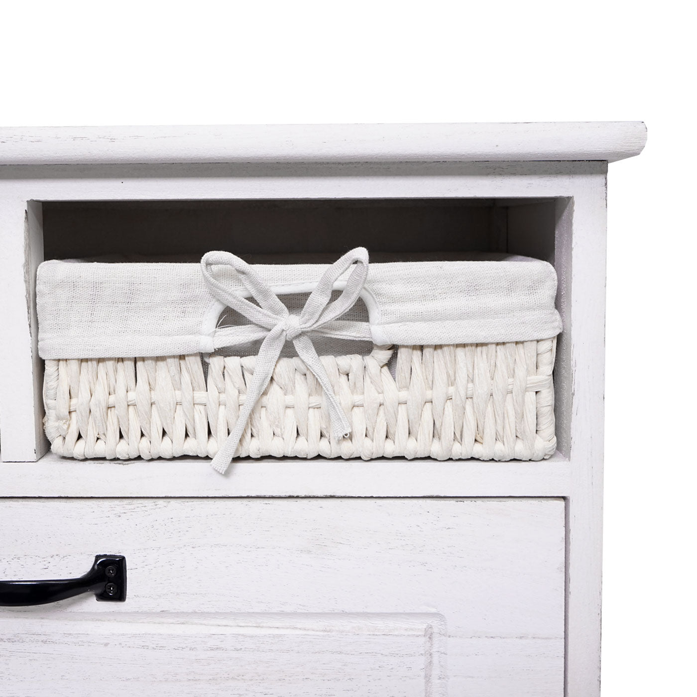 Schoenenkantelaar MCW-H19, schoenenkast schoenenrek schoenenopberger, massief houten shabby look mandlade 100x60x24cm ~ wit