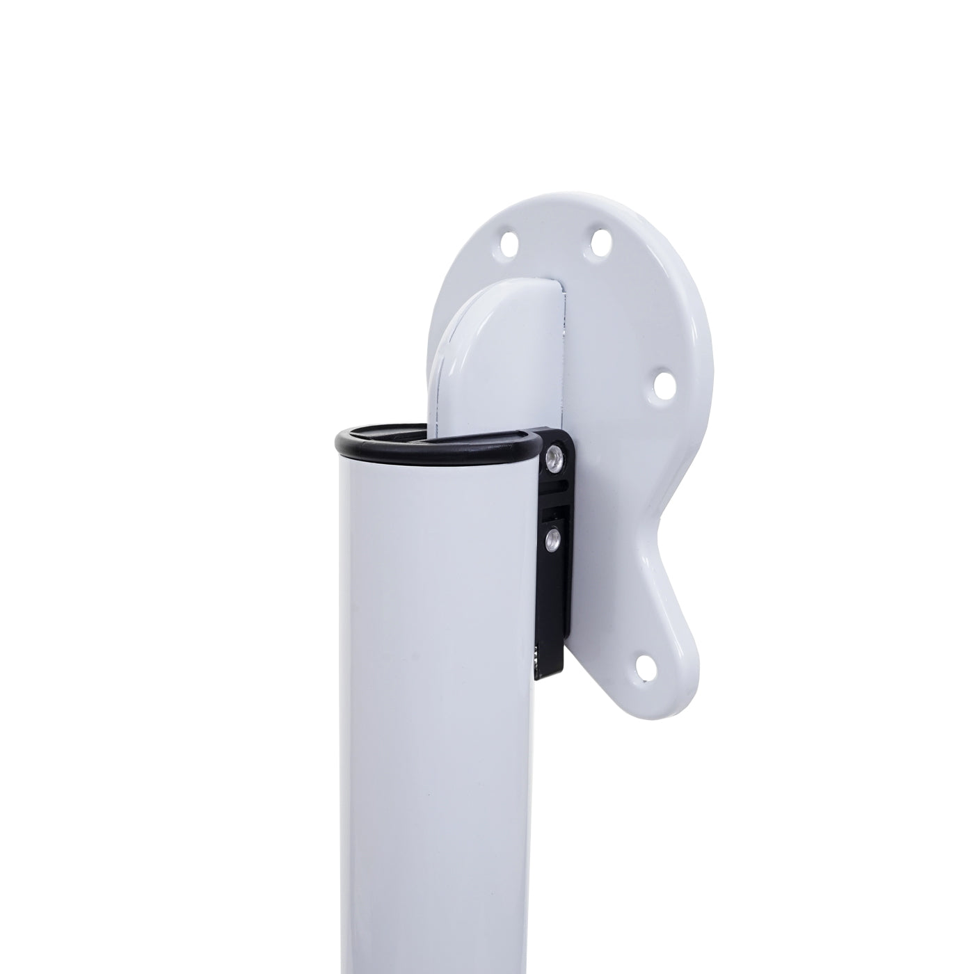 Set van 4 tafelpoten MCW-H34, voor bureau eettafel basis tafelframe, opvouwbaar 72cm ~ wit