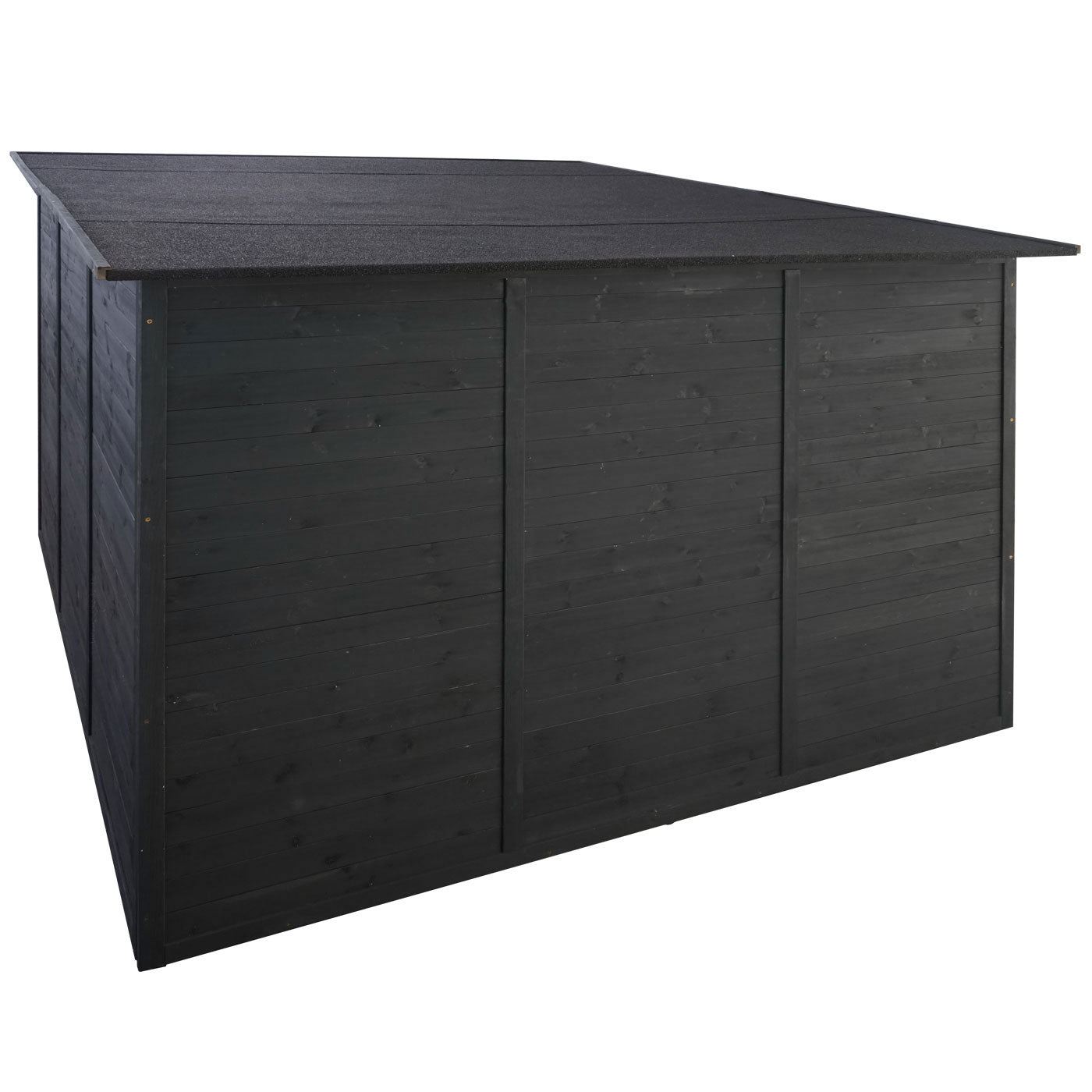 2-fietsengarage MCW-H60, fietsbox gereedschapshok, MVG afsluitbaar 151x200x200cm ~ antraciet