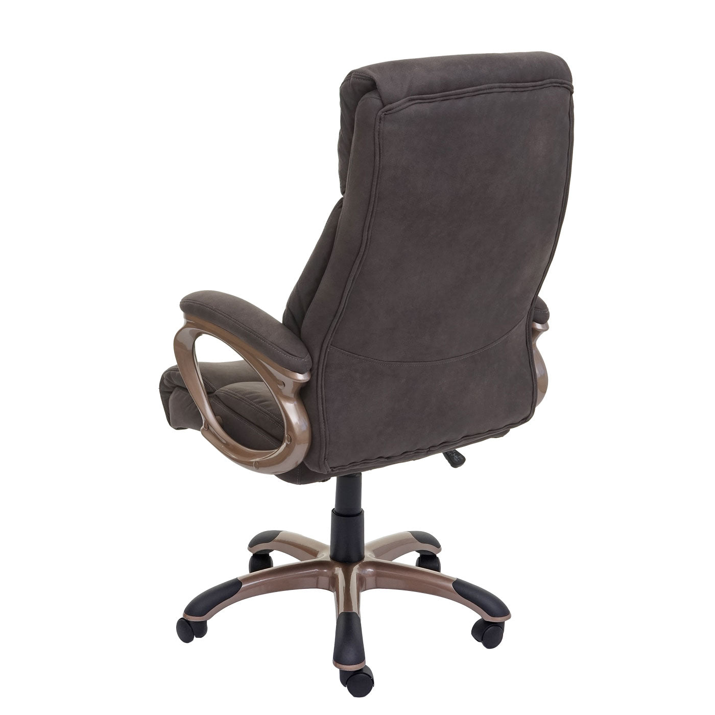 Bureaustoel Dallas, bureaustoel directiestoel, MVG-gecertificeerd ~ suède look donkergrijs