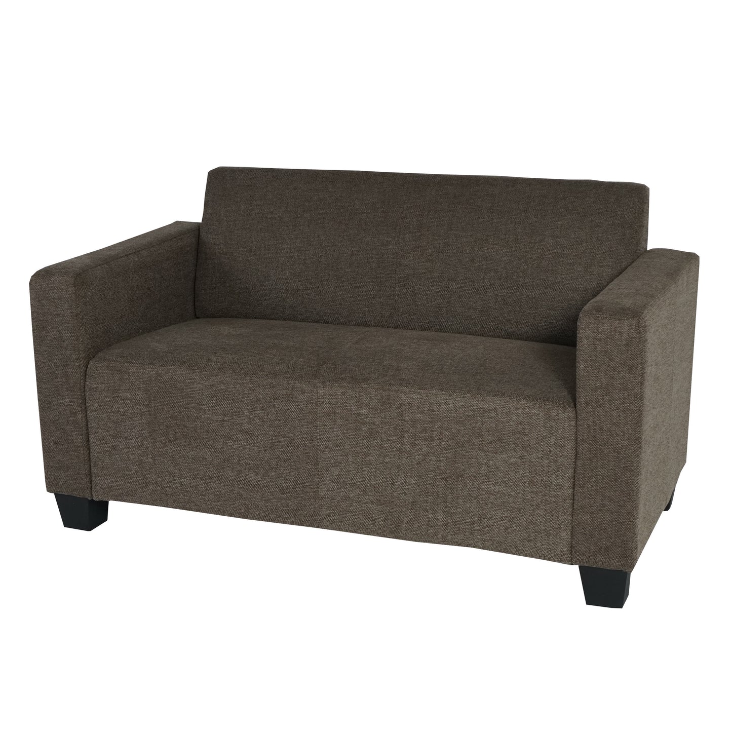 2-zits bank Lyon loungebank stof/textiel ~ bruin