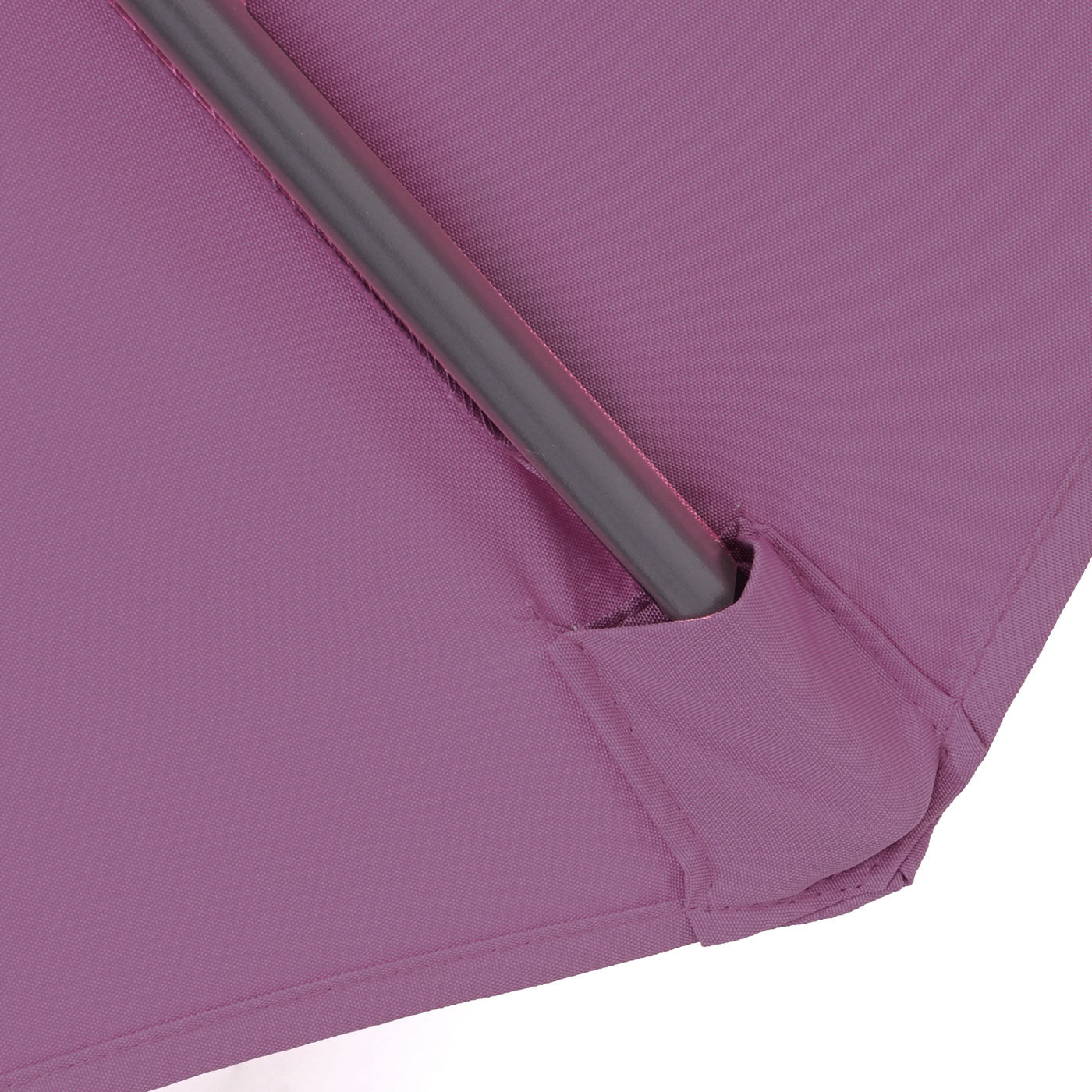 Acerra zweefparasol, parasol, Ø 3m kantelbaar, polyester/staal 11kg ~ lavendel-rood zonder voet