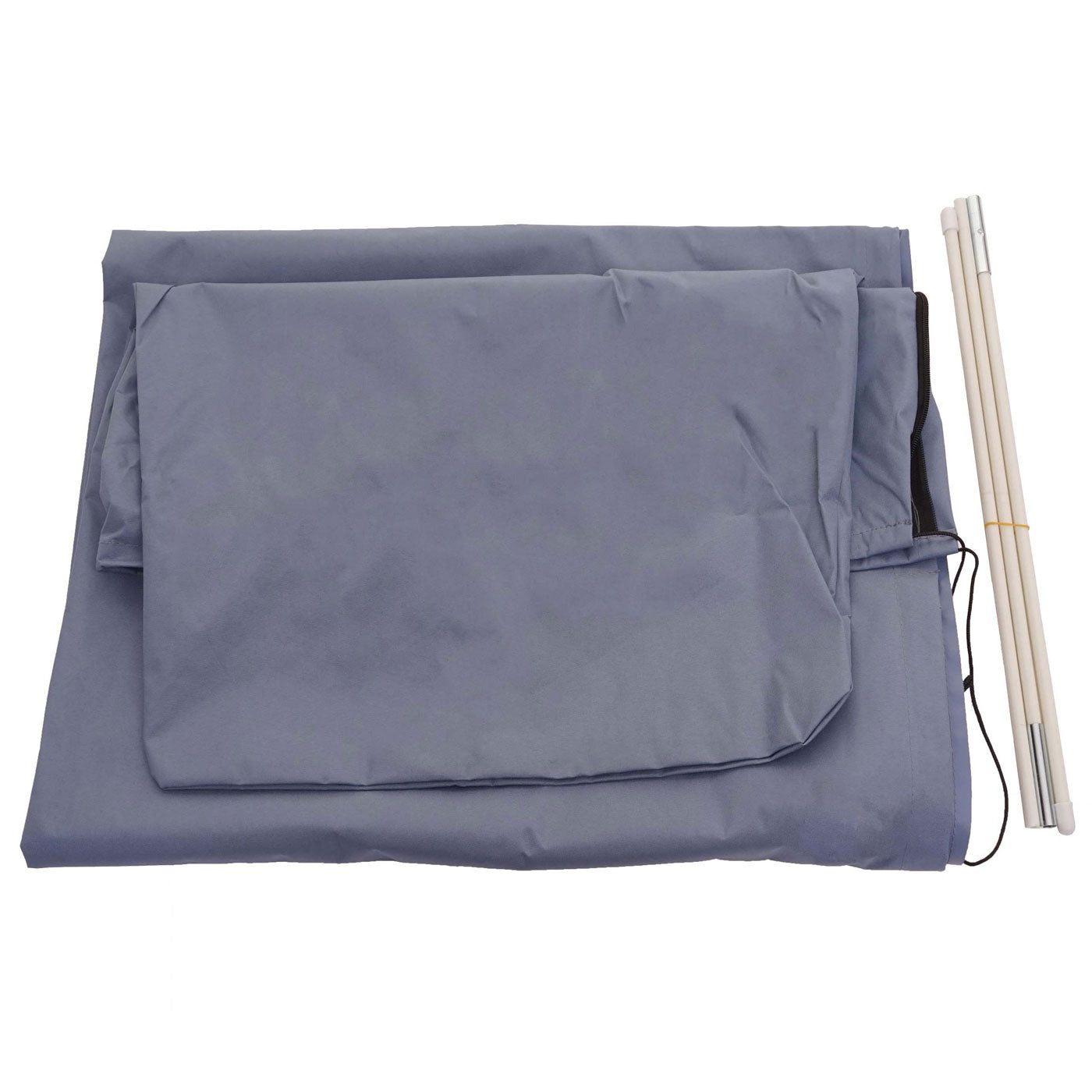Beschermhoes MCW voor zweefparasol tot 4 m, hoes met rits ~ blauw