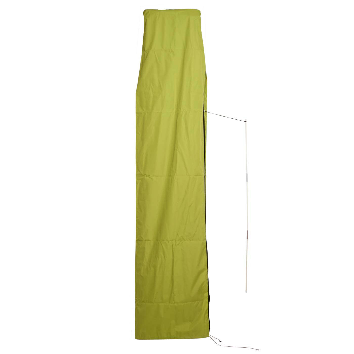 Beschermhoes MCW voor zweefparasol tot 3,5 m, hoes met rits ~ lichtgroen