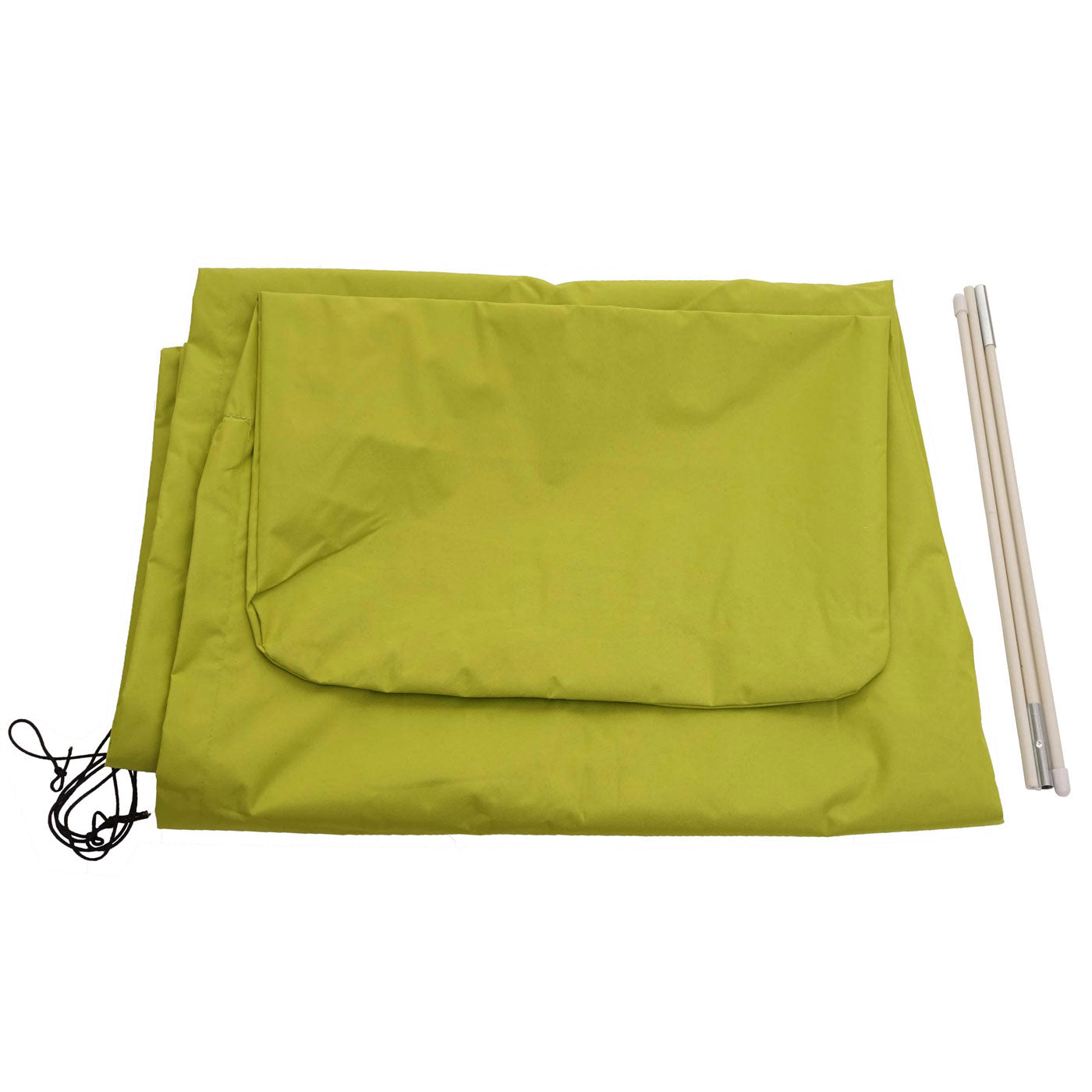 Beschermhoes MCW voor zweefparasol tot 3,5 m, hoes met rits ~ lichtgroen