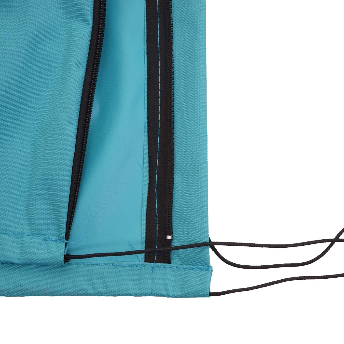 Beschermhoes MCW voor zweefparasol tot 3,5 m, hoes met rits ~ turquoise