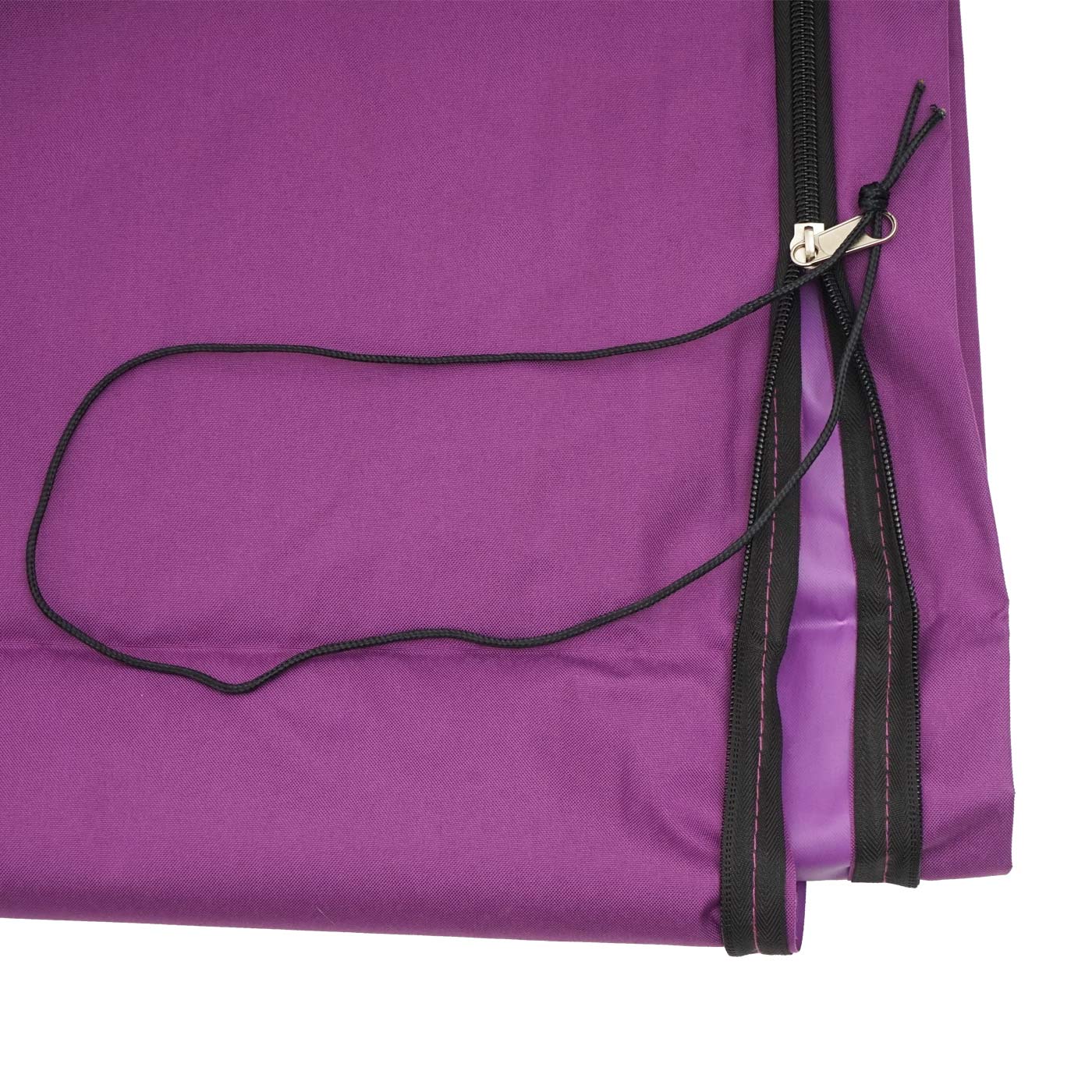 Beschermhoes MCW voor zweefparasol tot 3,5 m, hoes met rits ~ paars-paars