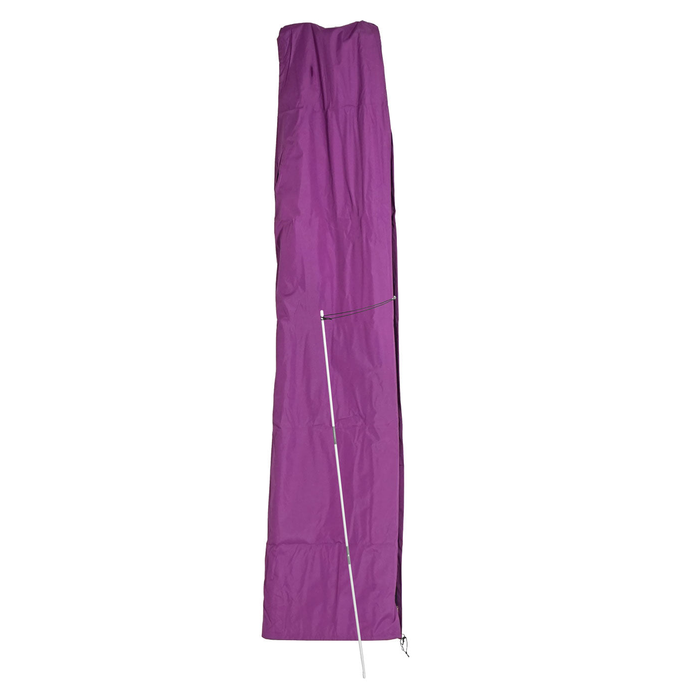 Beschermhoes MCW voor zweefparasol tot 3,5 m, hoes met rits ~ paars-paars